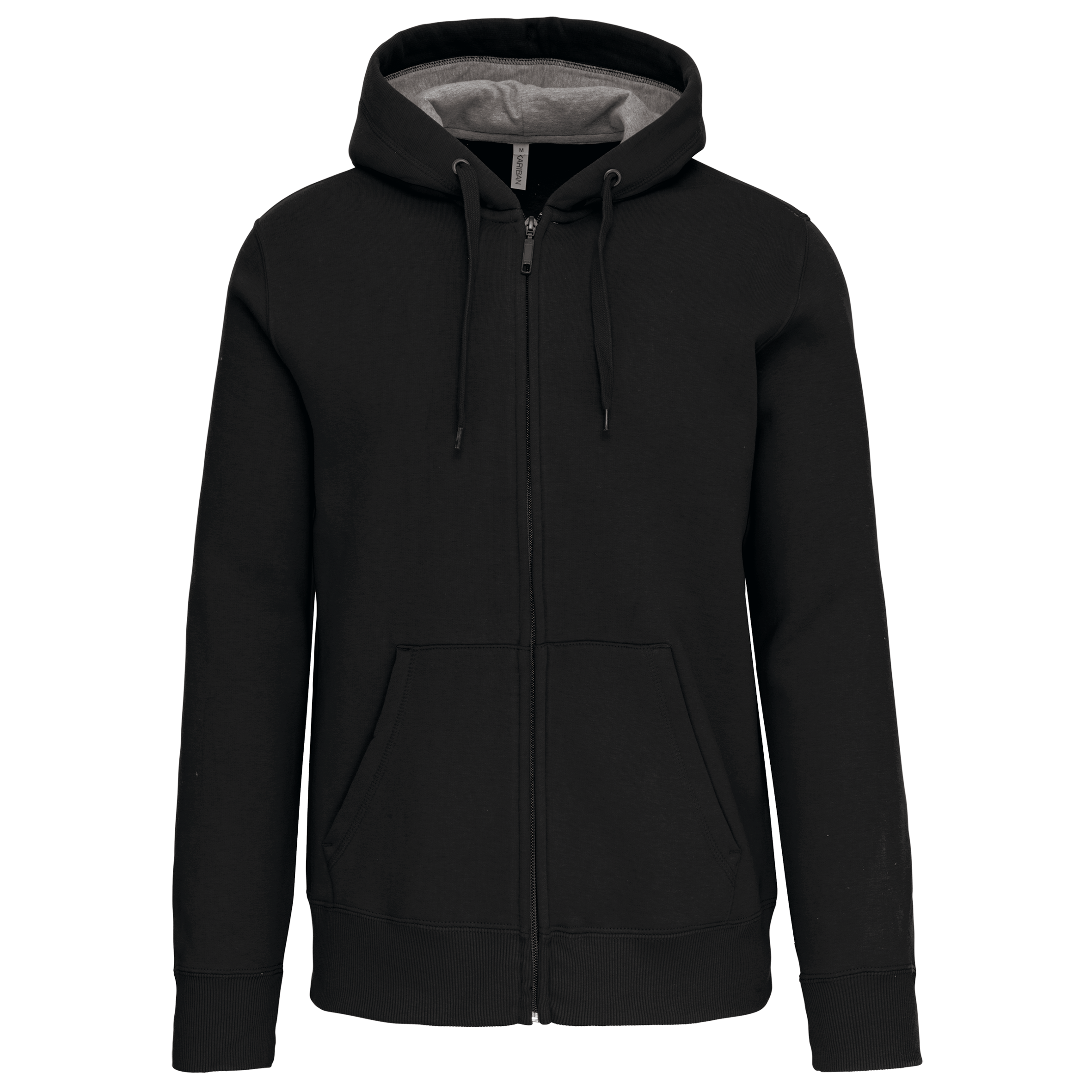 Miniature 17 pour Sweat-shirt zippé capuche unisexe