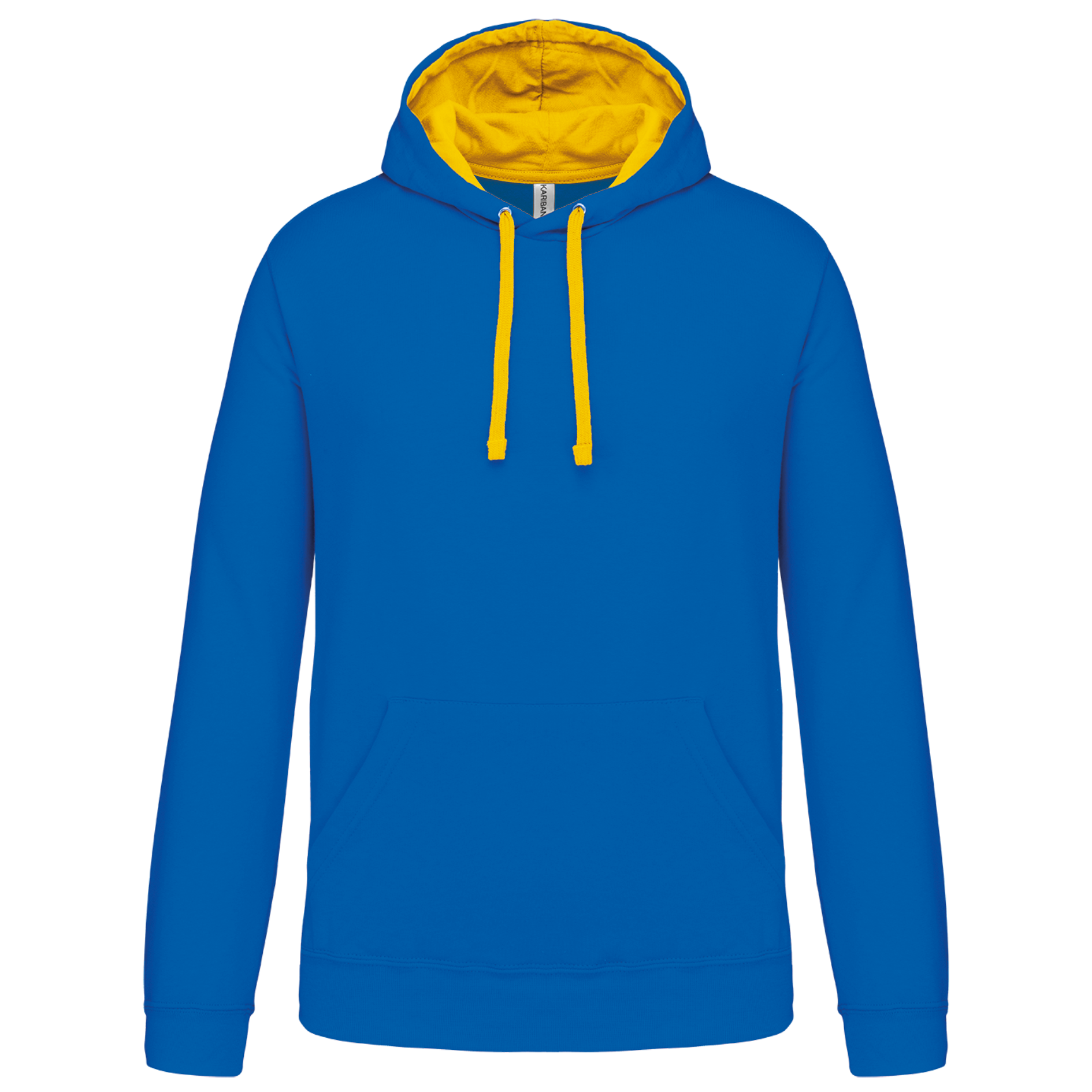 Miniature 15 pour Sweat-shirt capuche contrastée homme