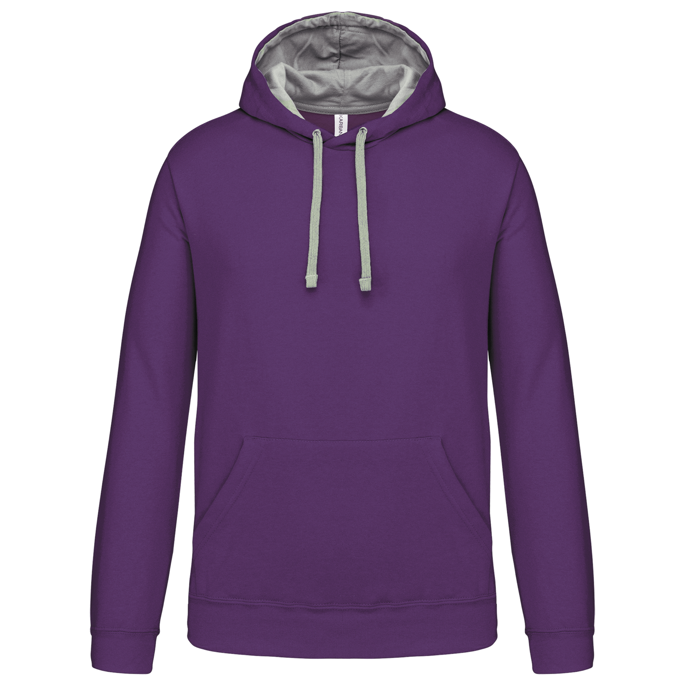 Miniature 21 pour Sweat-shirt capuche contrastée homme