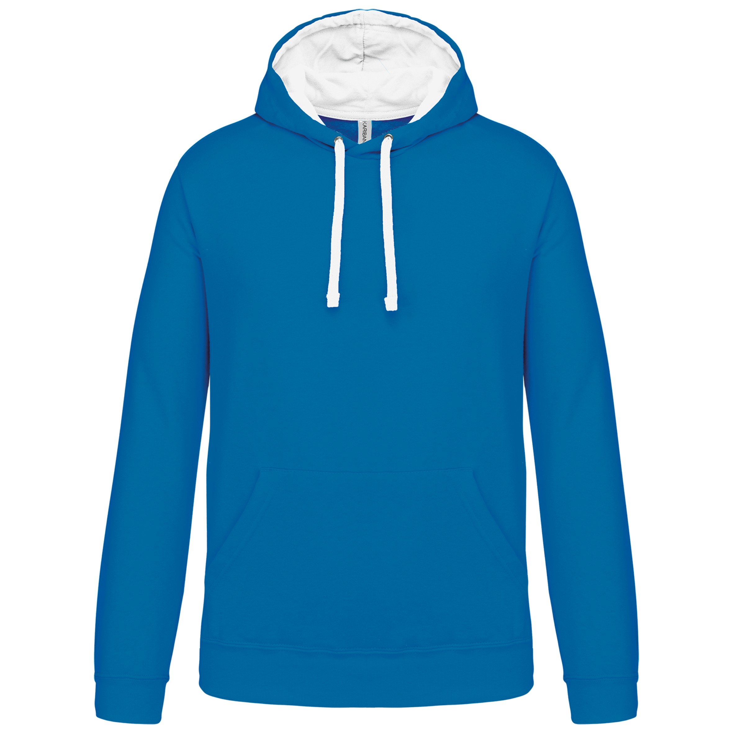 Miniature 24 pour Sweat-shirt capuche contrastée homme