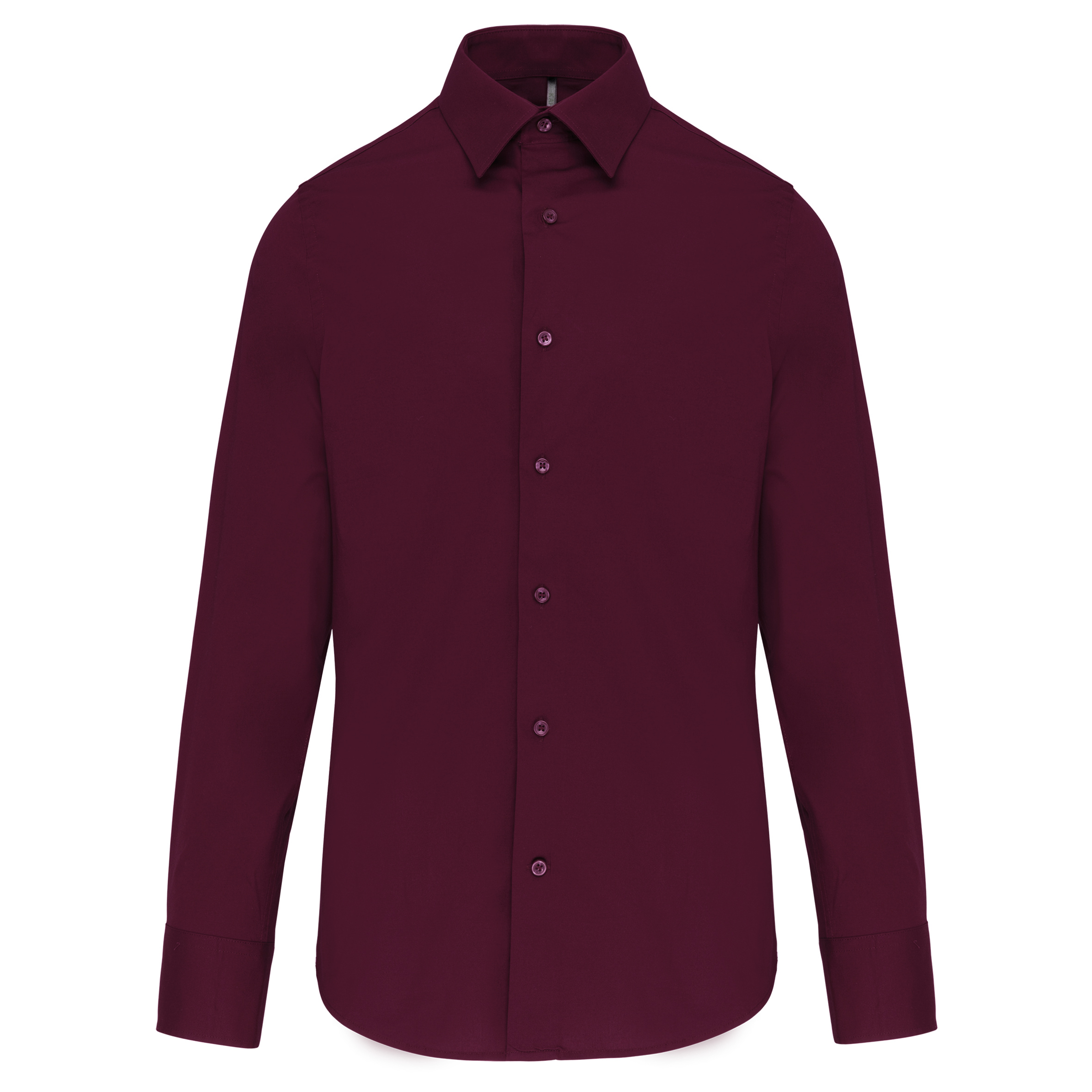 Miniature 14 pour Chemise coton / élasthanne manches longues homme
