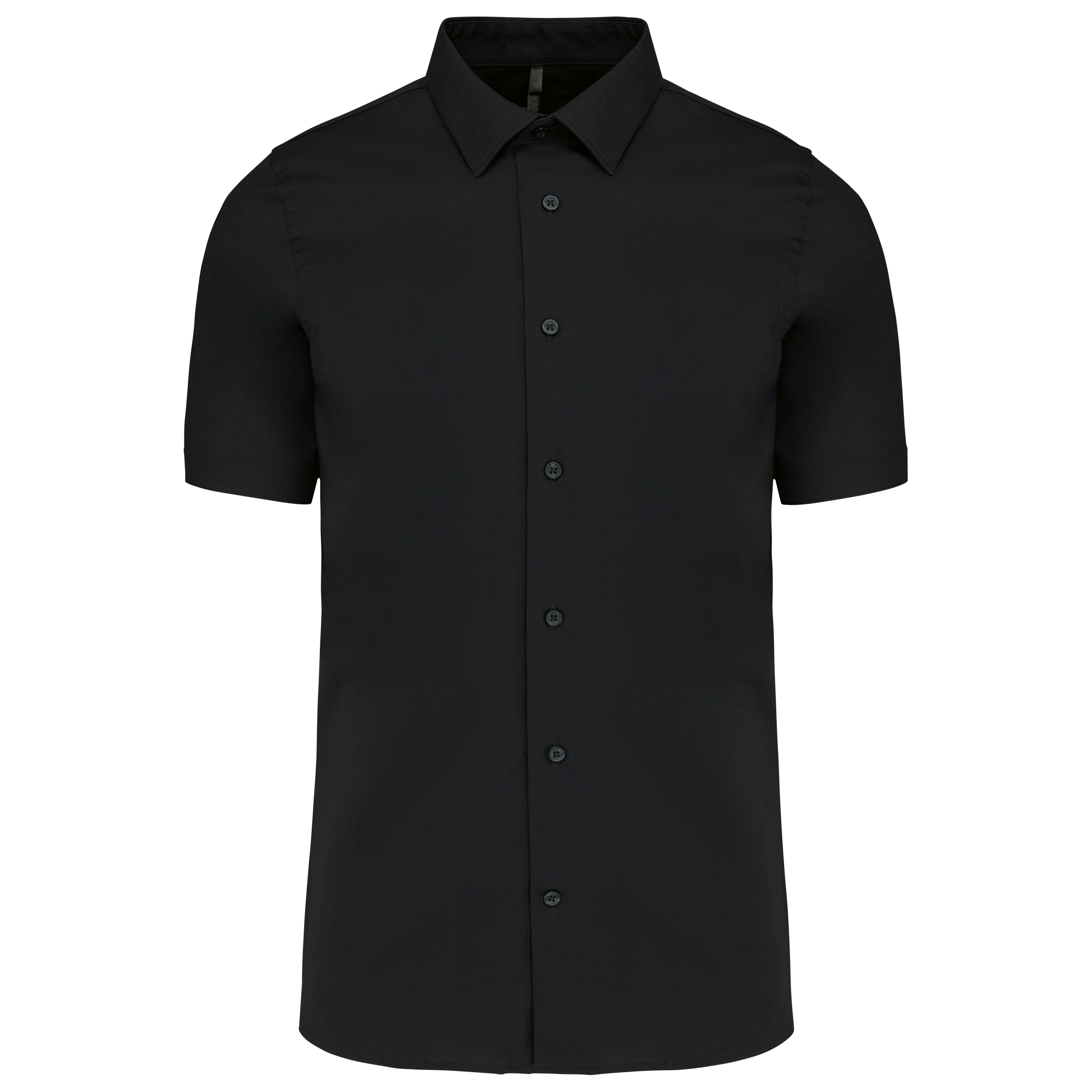Miniature 9 pour Chemise coton / élasthanne manches courtes
