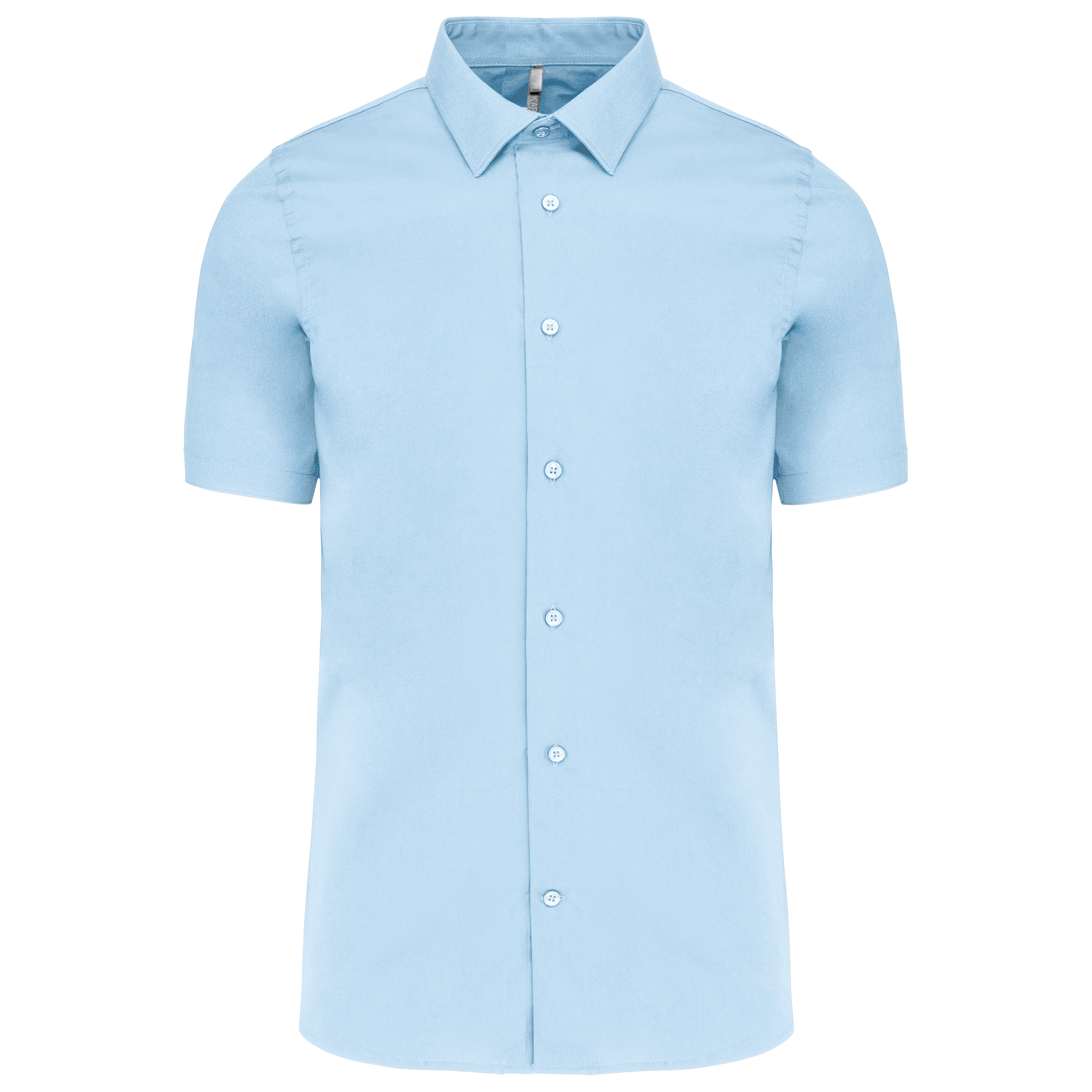 Miniature 10 pour Chemise coton / élasthanne manches courtes