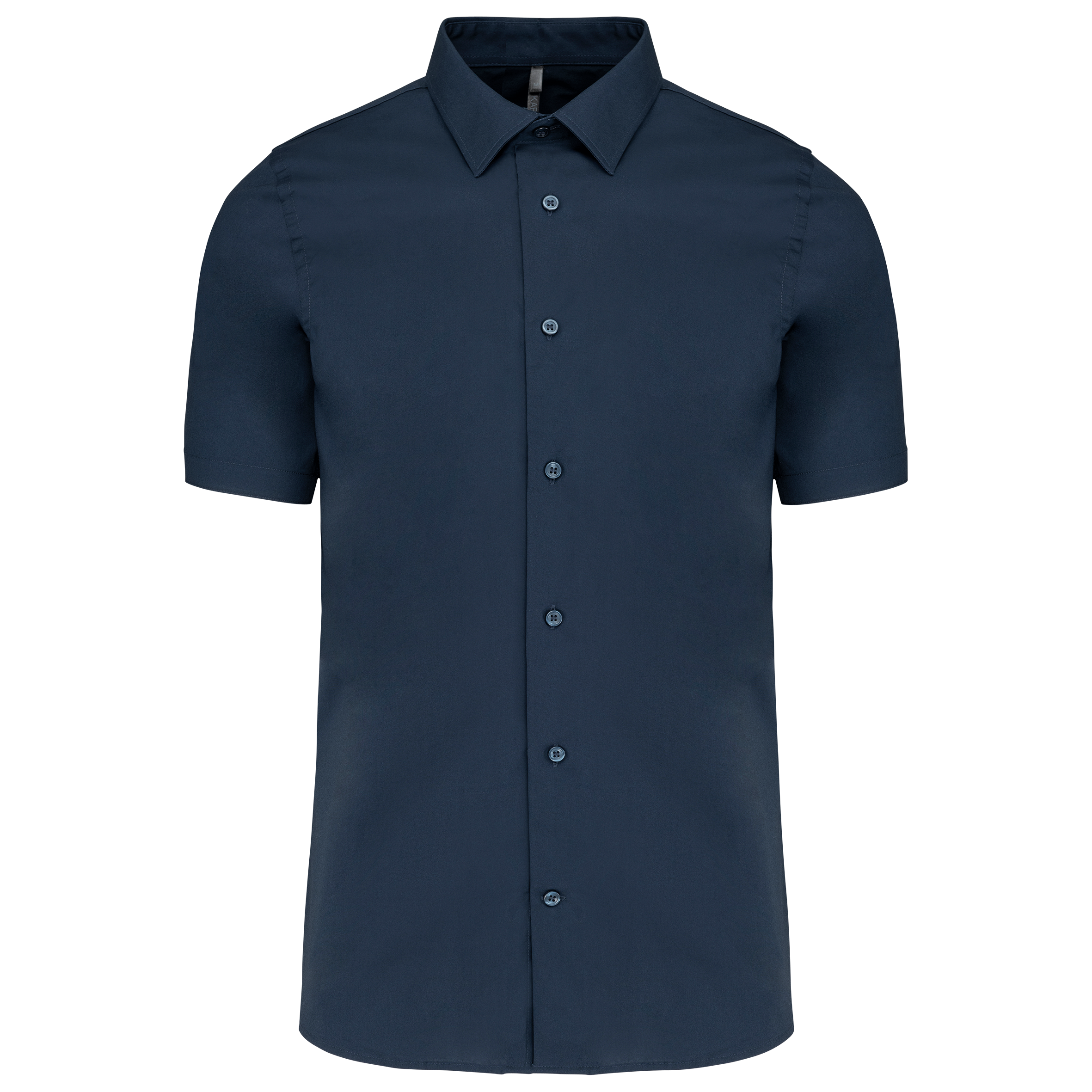 Miniature 11 pour Chemise coton / élasthanne manches courtes