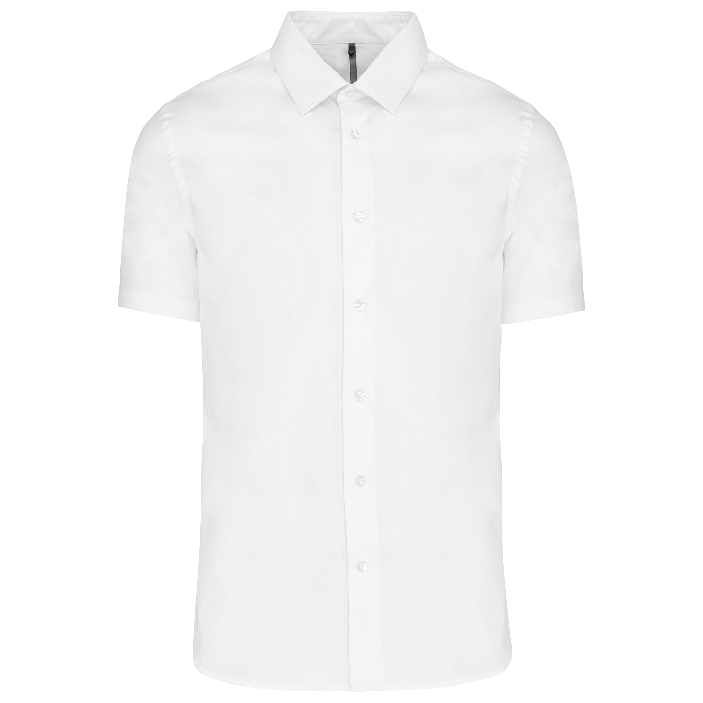 Miniature 12 pour Chemise coton / élasthanne manches courtes