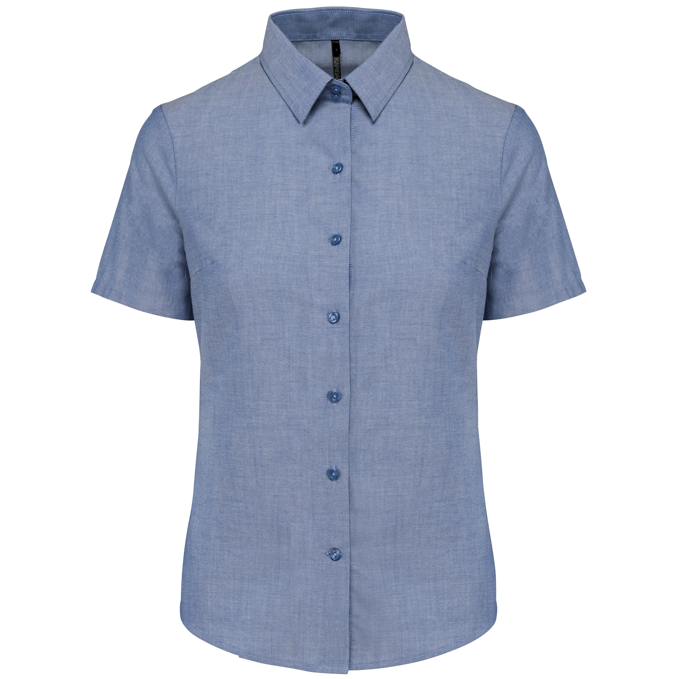 Miniature 12 pour Chemise Oxford manches courtes femme