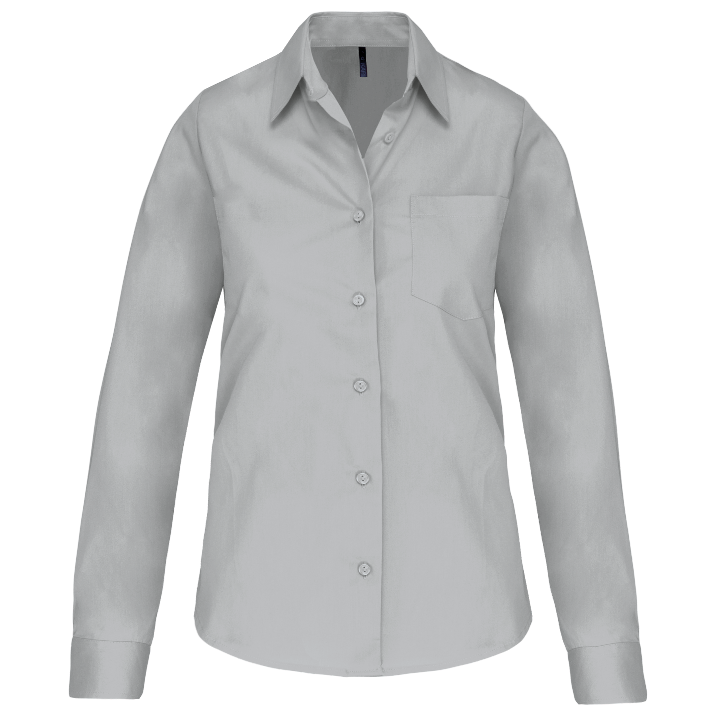 Miniature 16 pour Chemise popeline manches longues femme