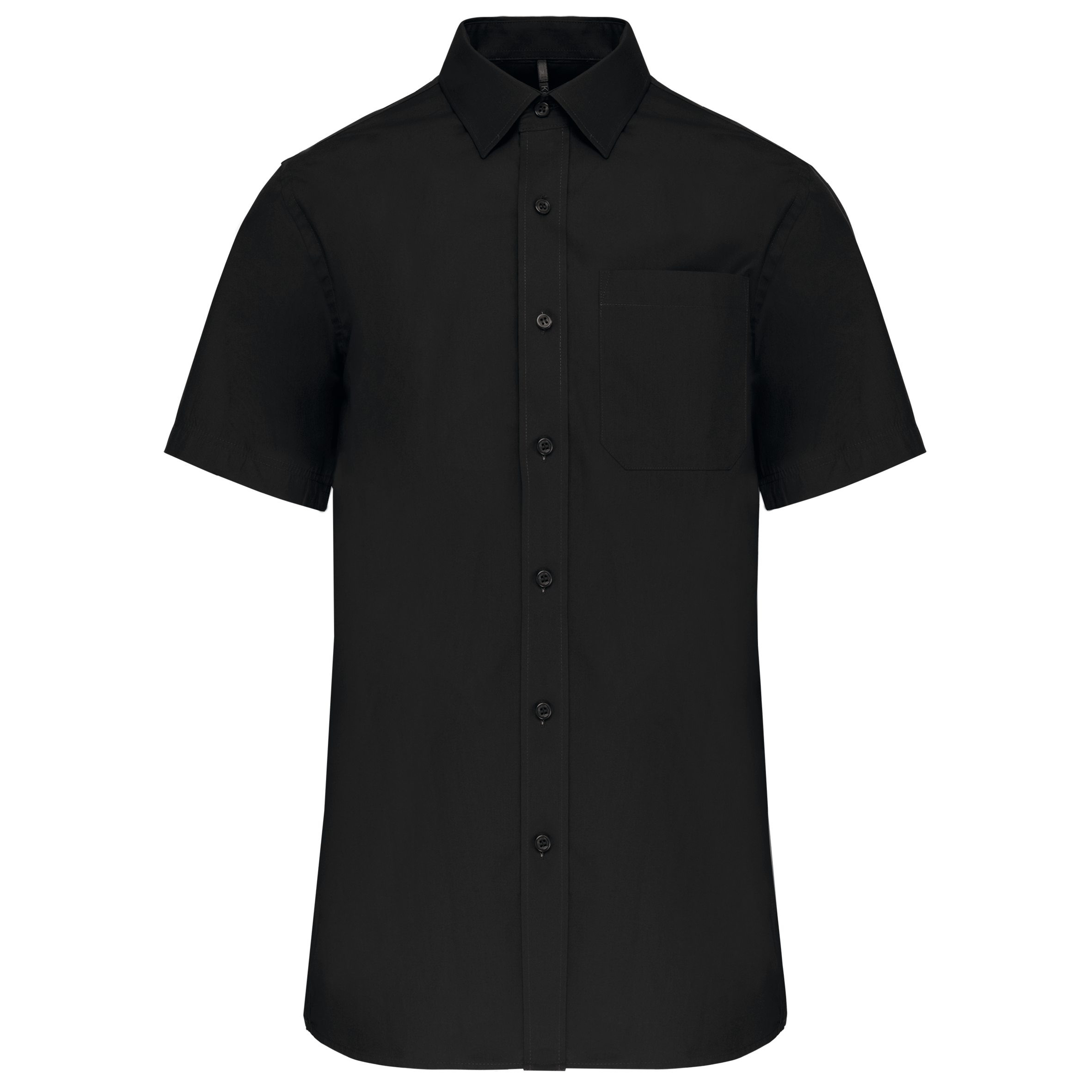 Miniature 12 pour Chemise popeline manches courtes
