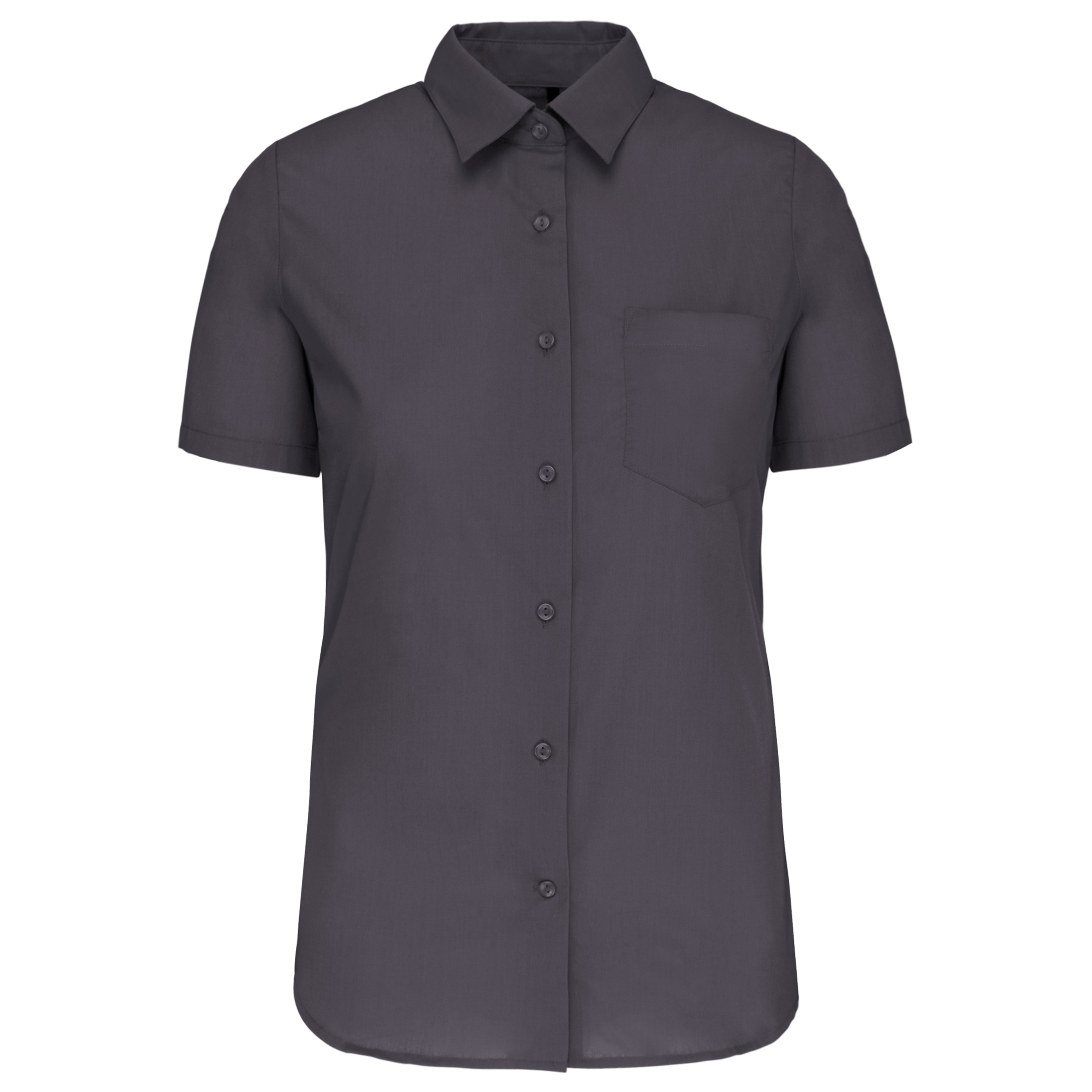 Miniature 17 pour Chemise popeline manches courtes femme