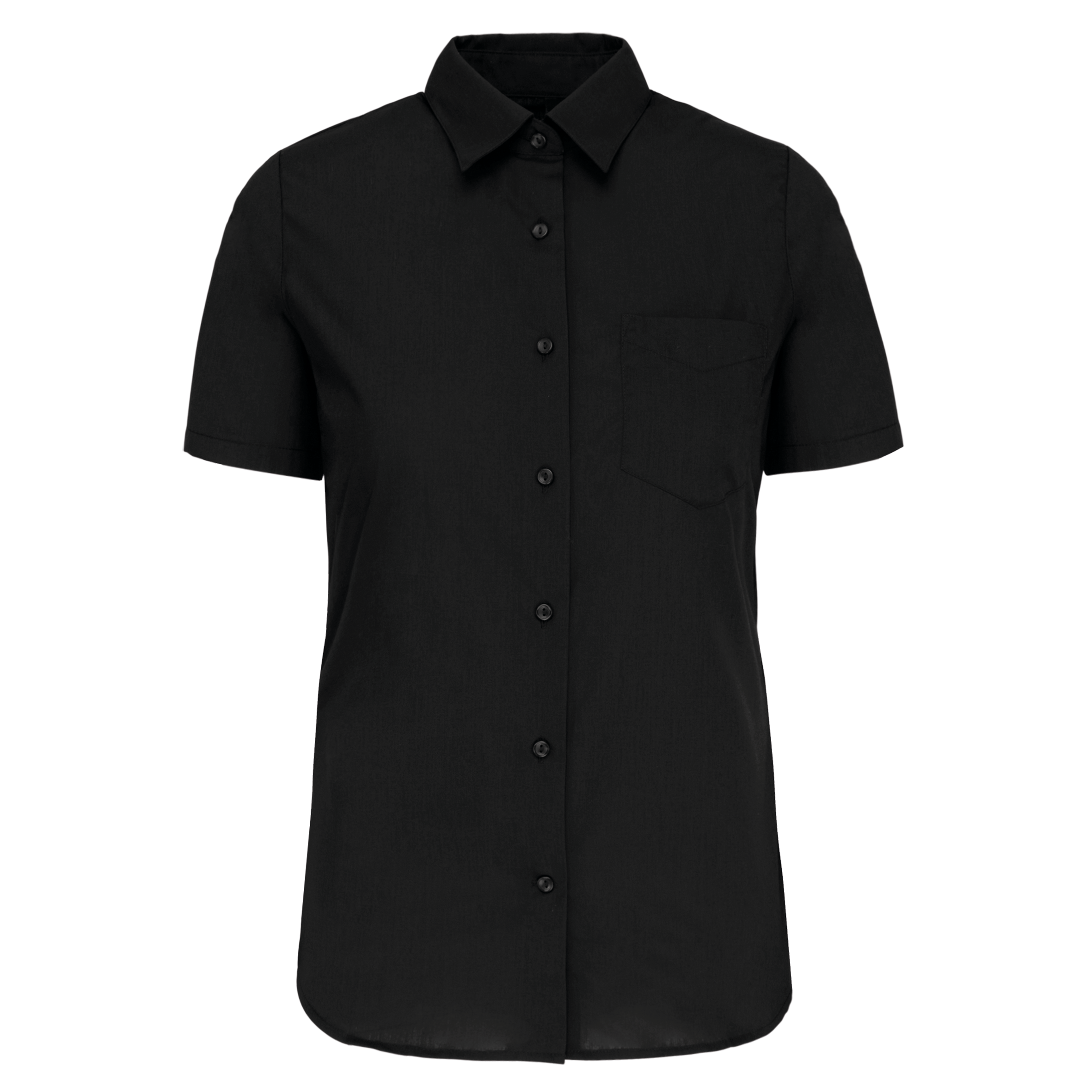 Miniature 12 pour Chemise popeline polycoton manches courtes entretien facile femme