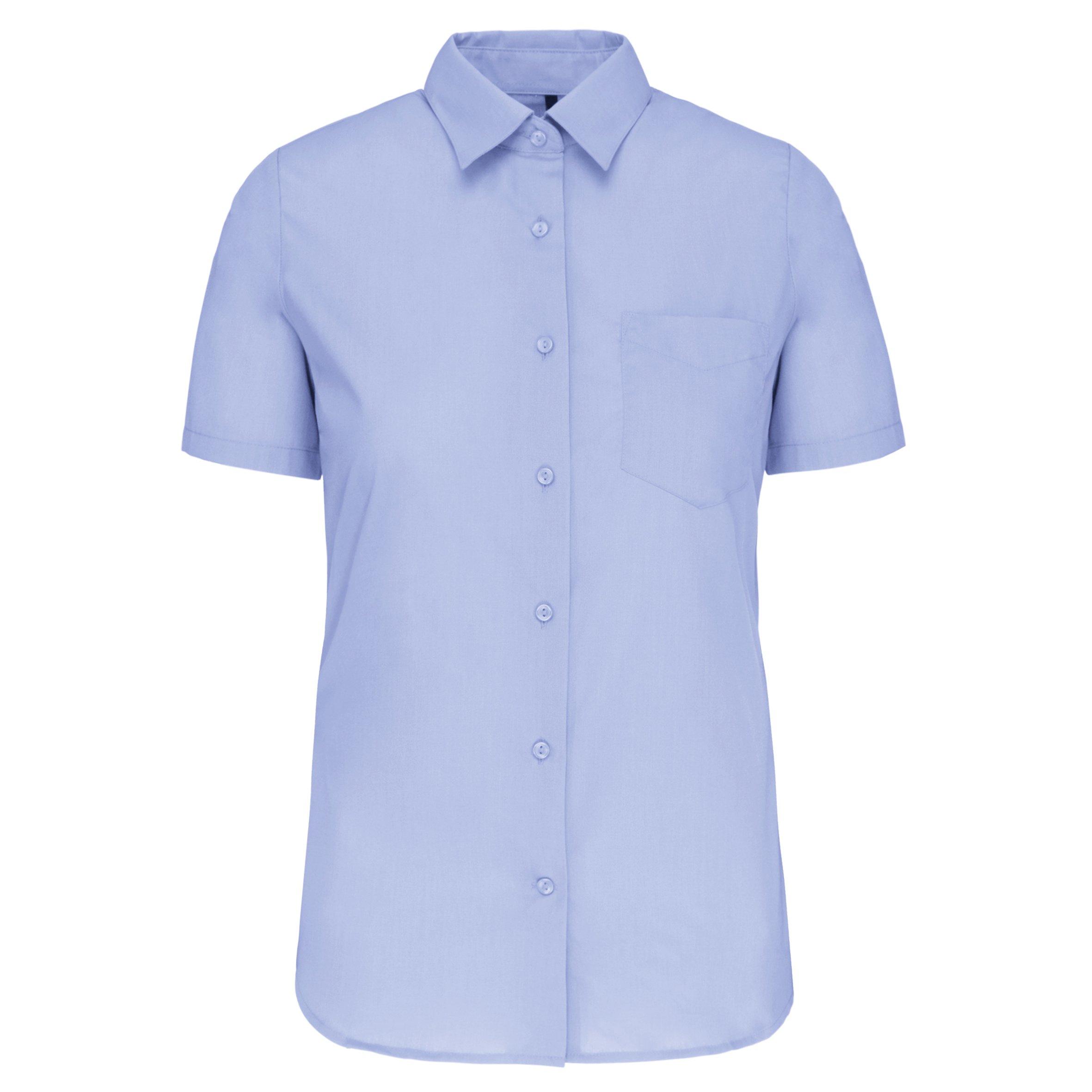 Miniature 13 pour Chemise popeline polycoton manches courtes entretien facile femme