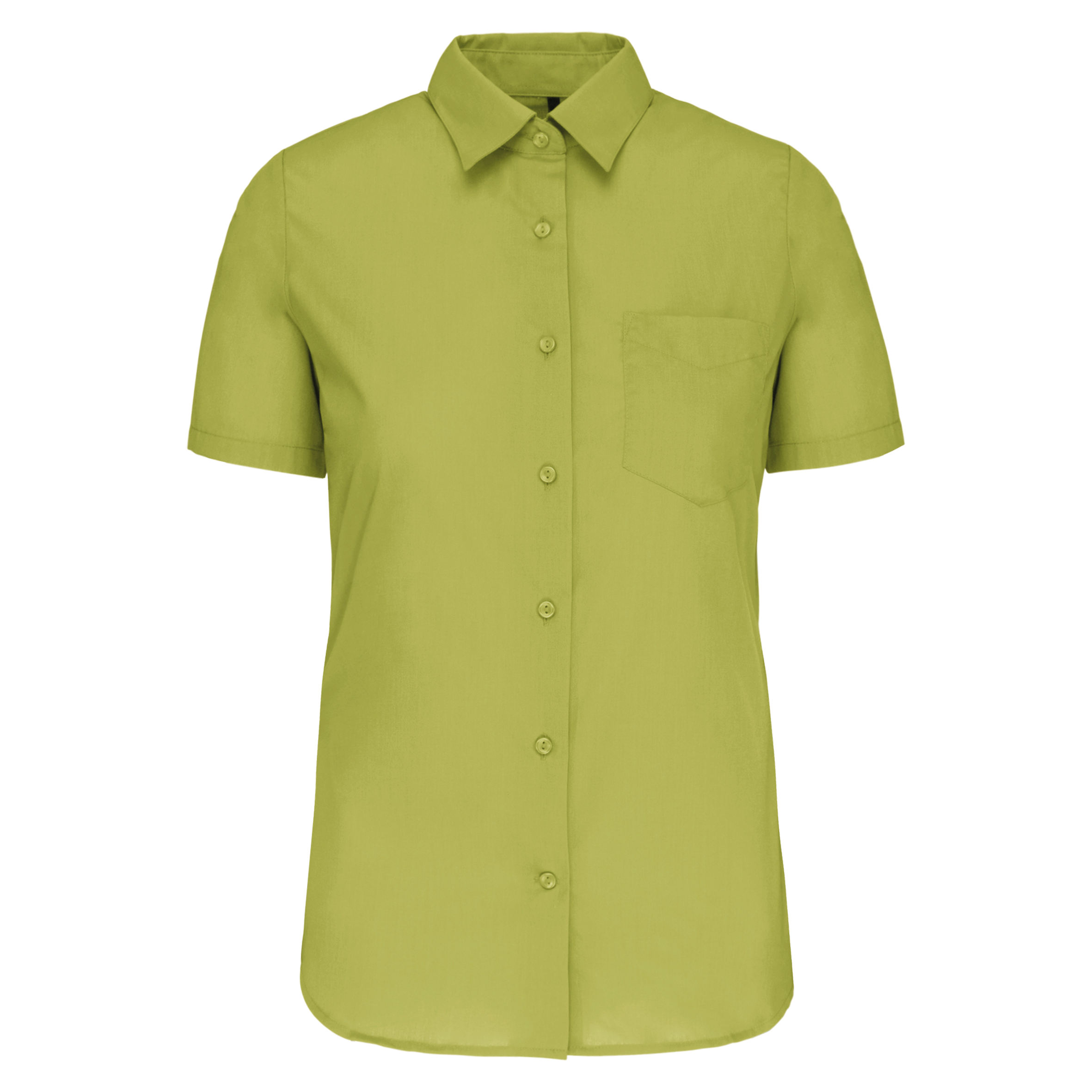 Miniature 16 pour Chemise popeline polycoton manches courtes entretien facile femme