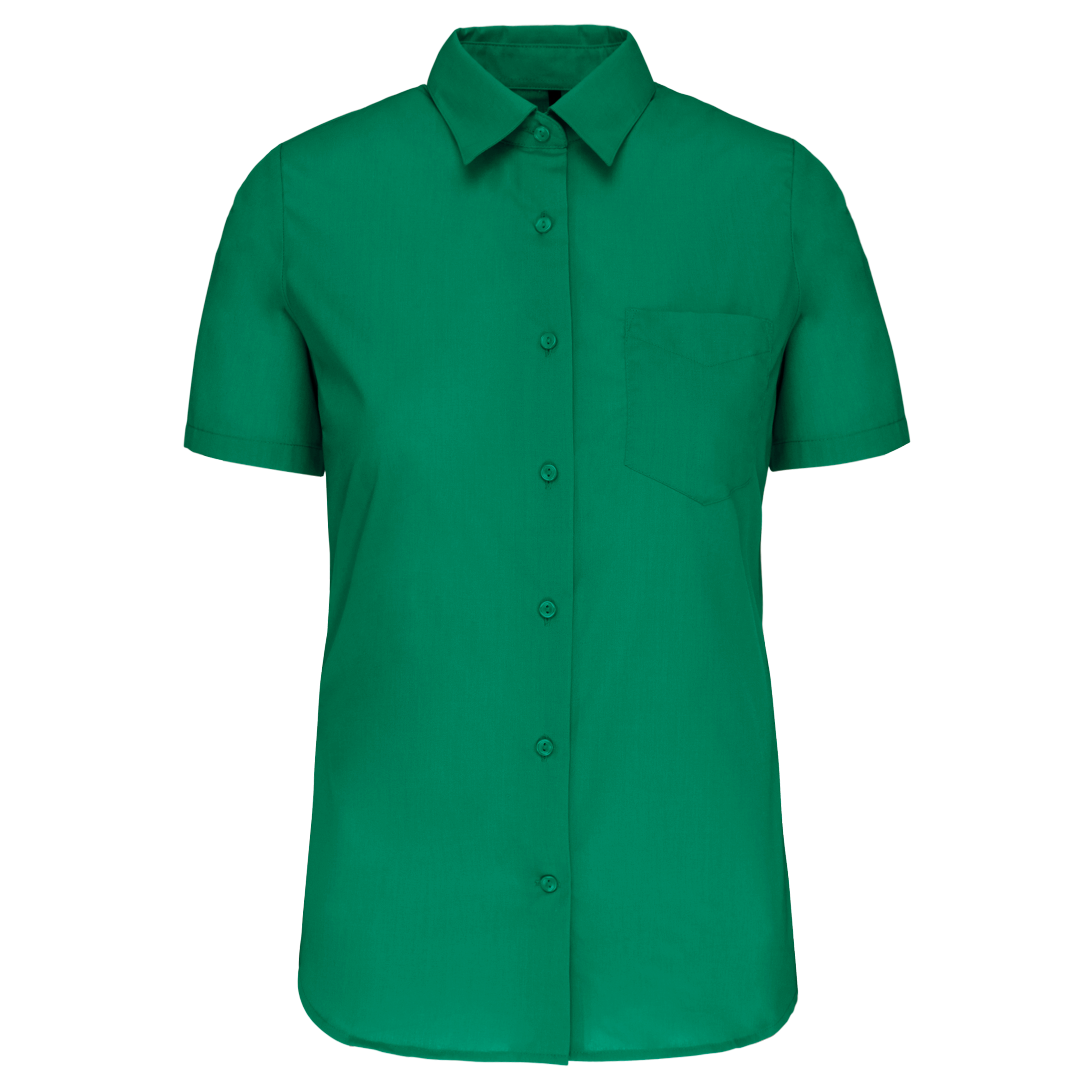 Miniature 22 pour Chemise popeline polycoton manches courtes entretien facile femme