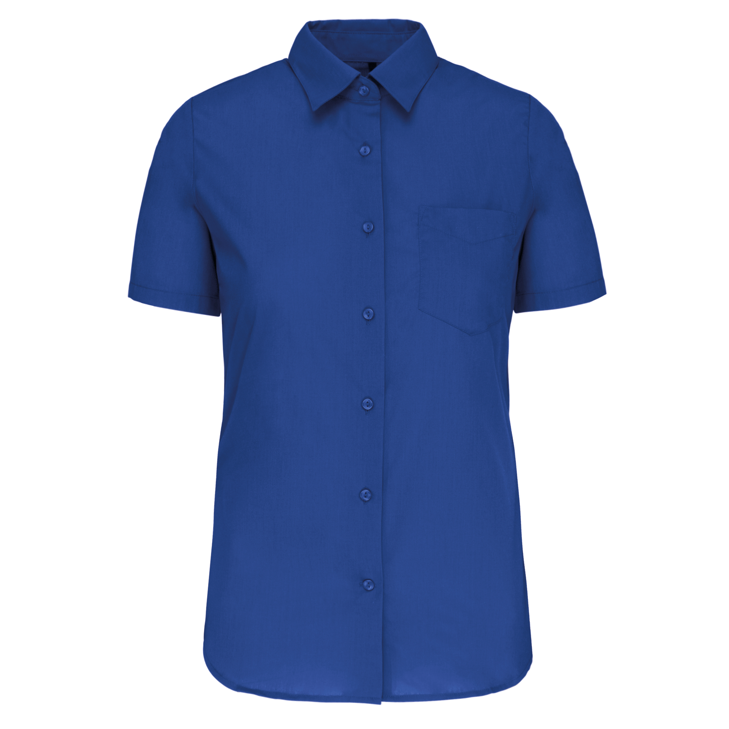 Miniature 24 pour Chemise popeline polycoton manches courtes entretien facile femme