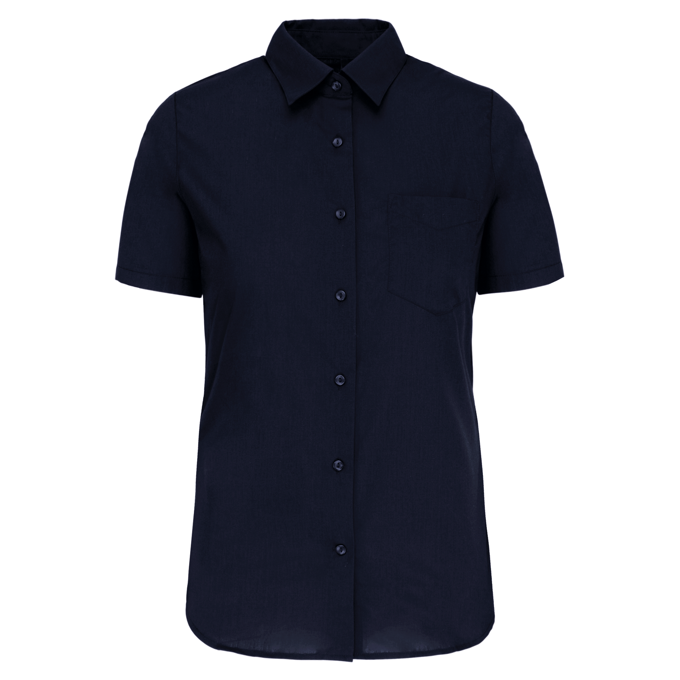Miniature 26 pour Chemise popeline polycoton manches courtes entretien facile femme