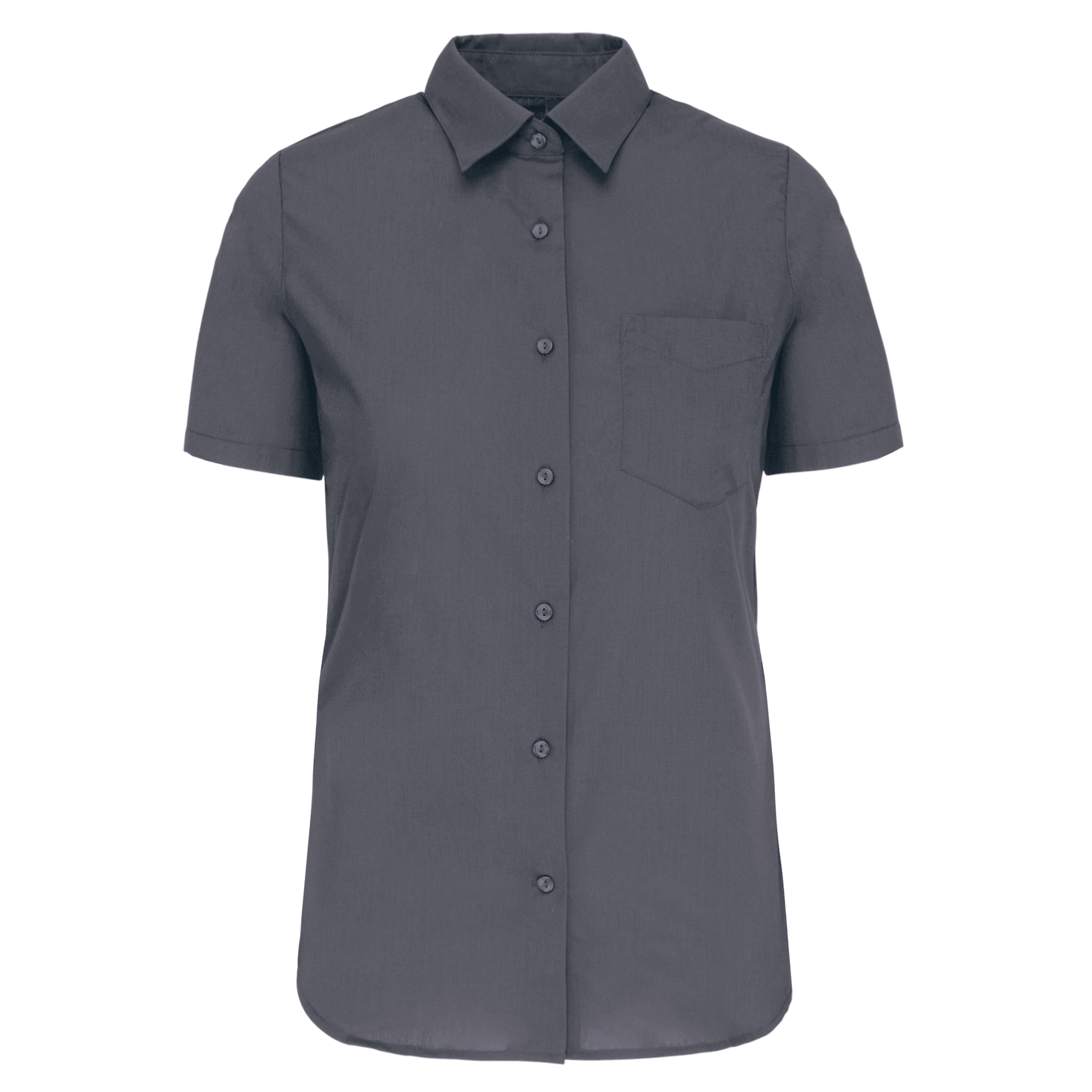 Miniature 32 pour Chemise popeline polycoton manches courtes entretien facile femme