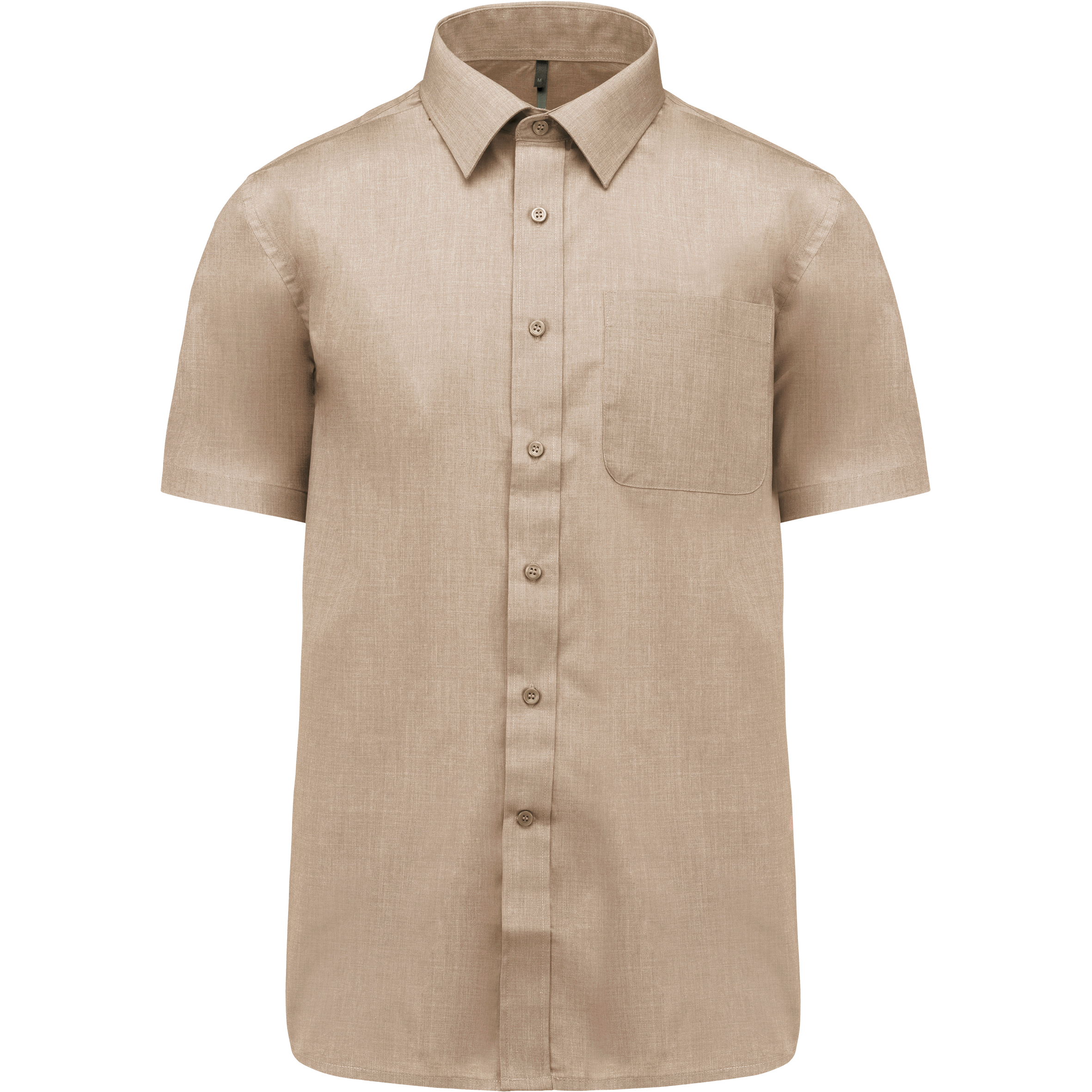 Miniature 10 pour Chemise popeline polycoton manches courtes entretien facile homme