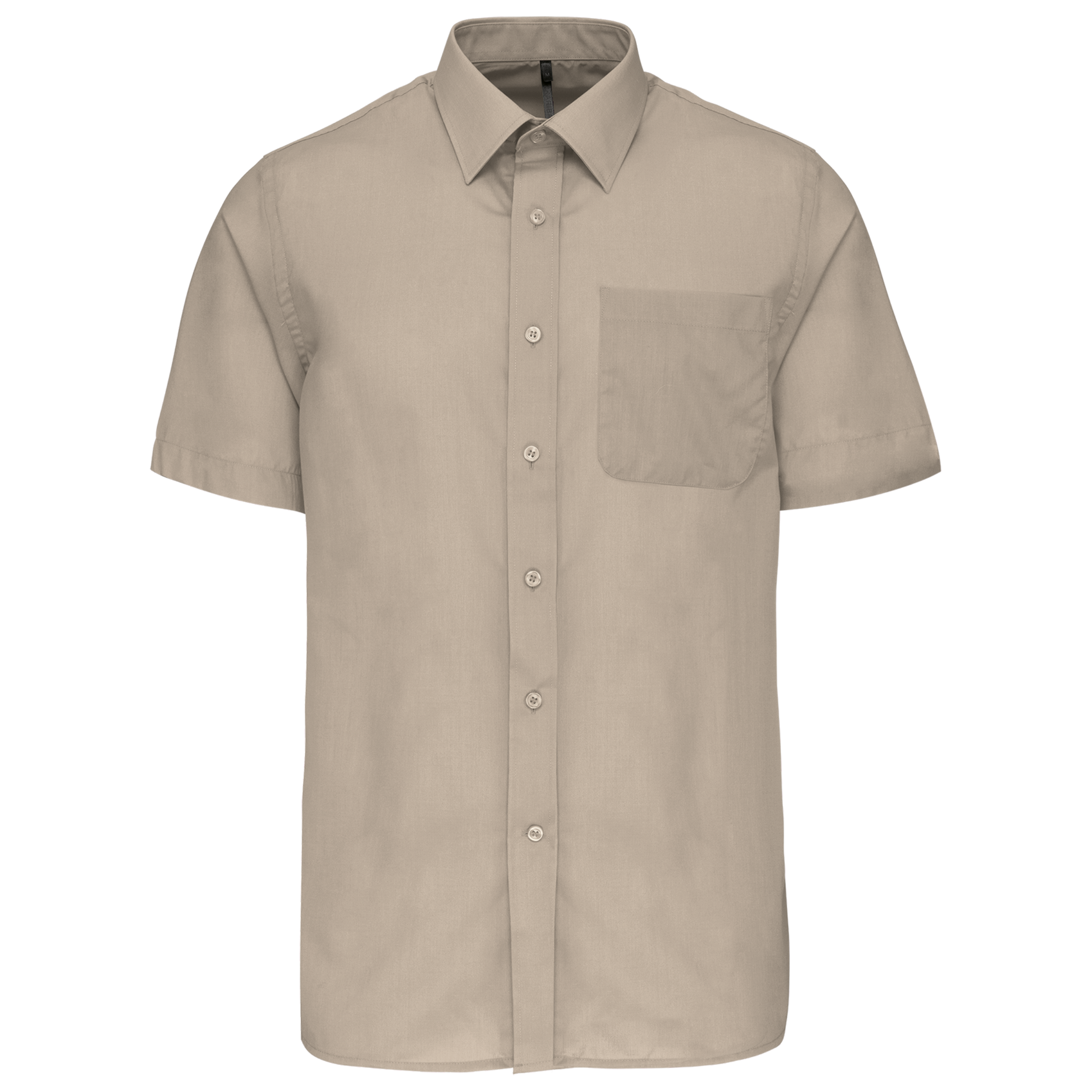 Miniature 11 pour Chemise popeline polycoton manches courtes entretien facile homme