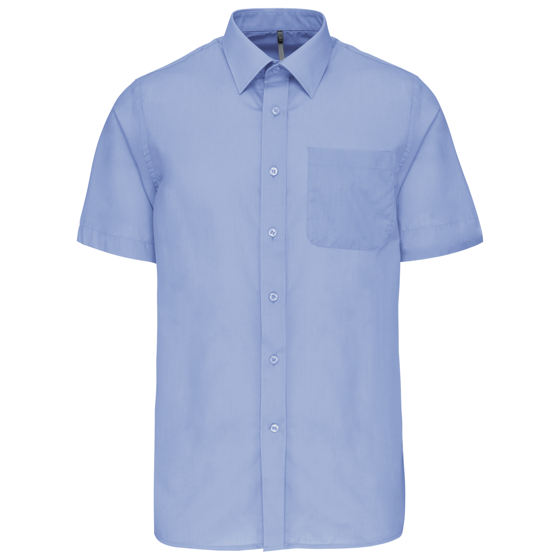 Miniature 13 pour Chemise popeline polycoton manches courtes entretien facile homme
