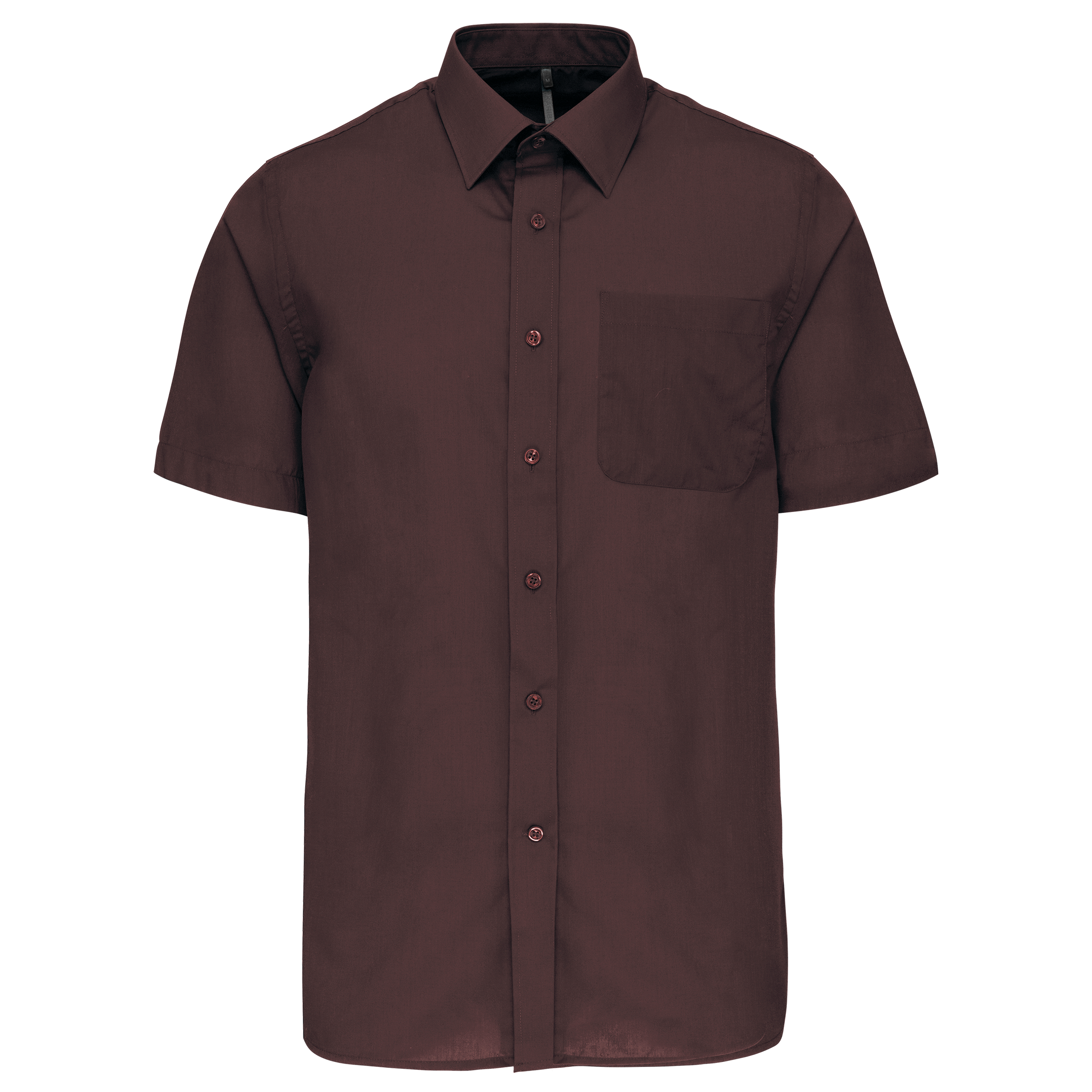 Miniature 15 pour Chemise popeline polycoton manches courtes entretien facile homme