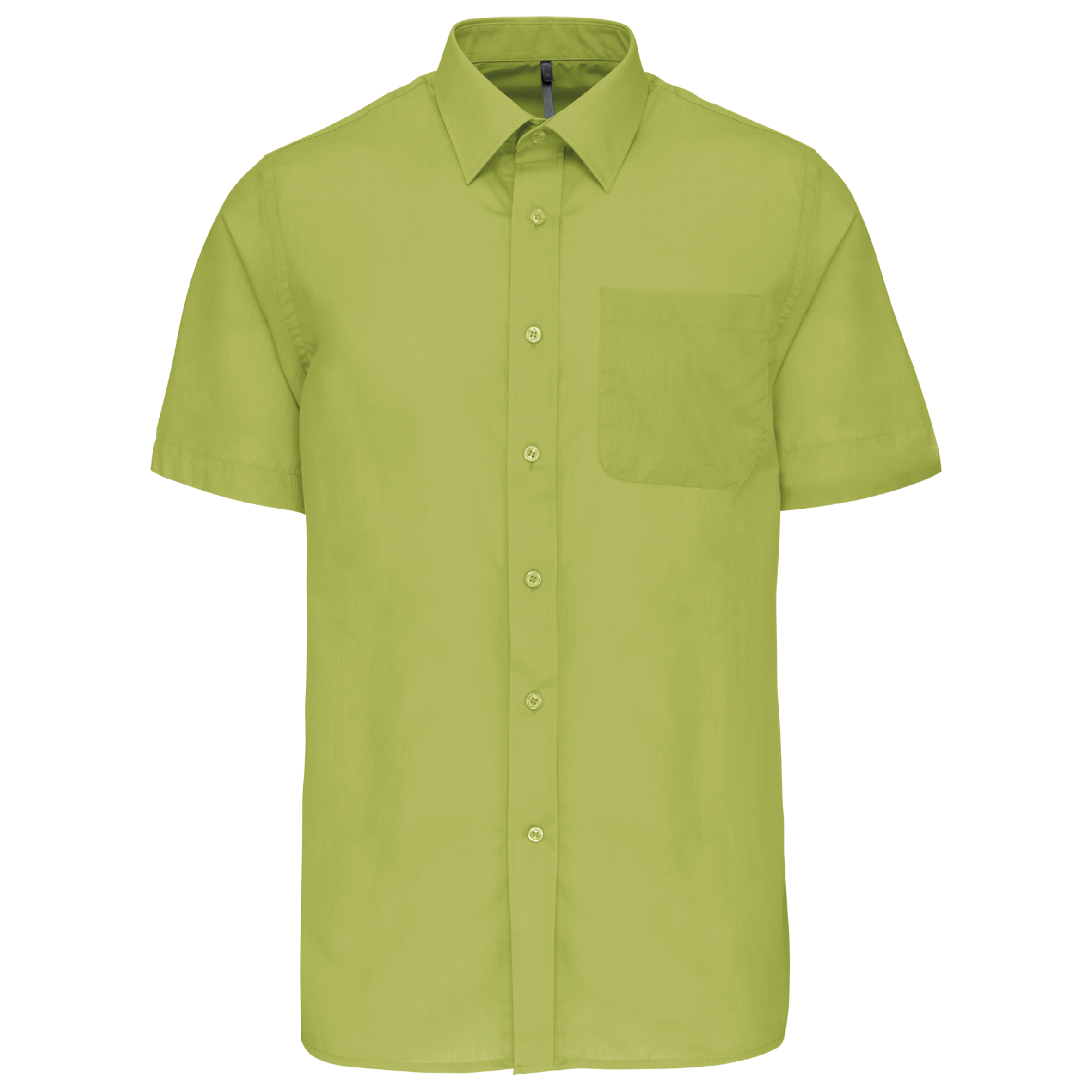 Miniature 16 pour Chemise popeline polycoton manches courtes entretien facile homme