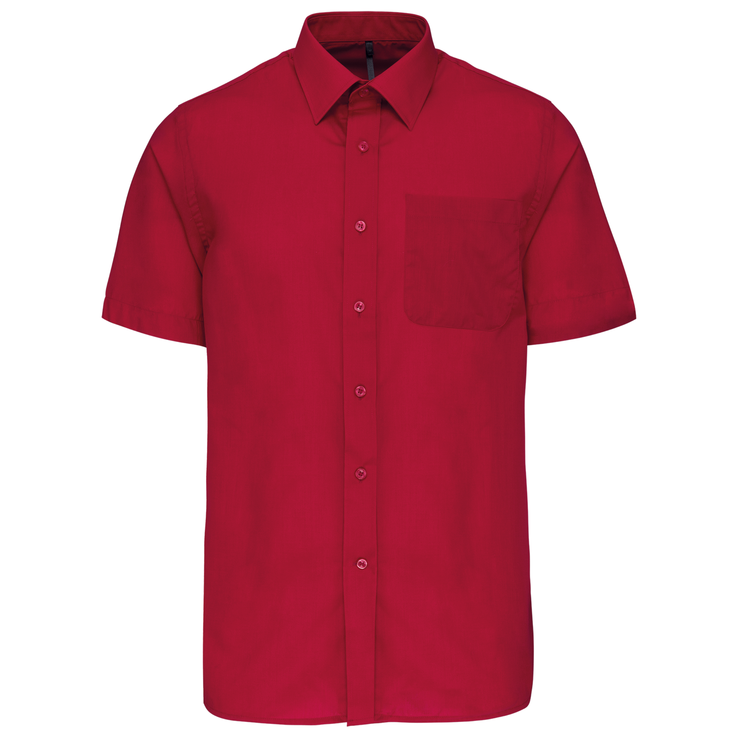 Miniature 17 pour Chemise popeline polycoton manches courtes entretien facile homme