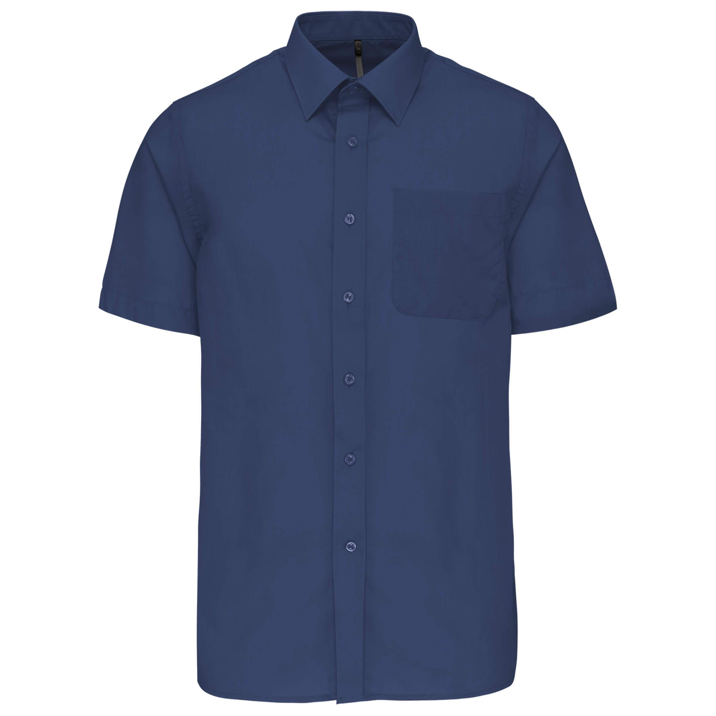 Miniature 19 pour Chemise popeline polycoton manches courtes entretien facile homme