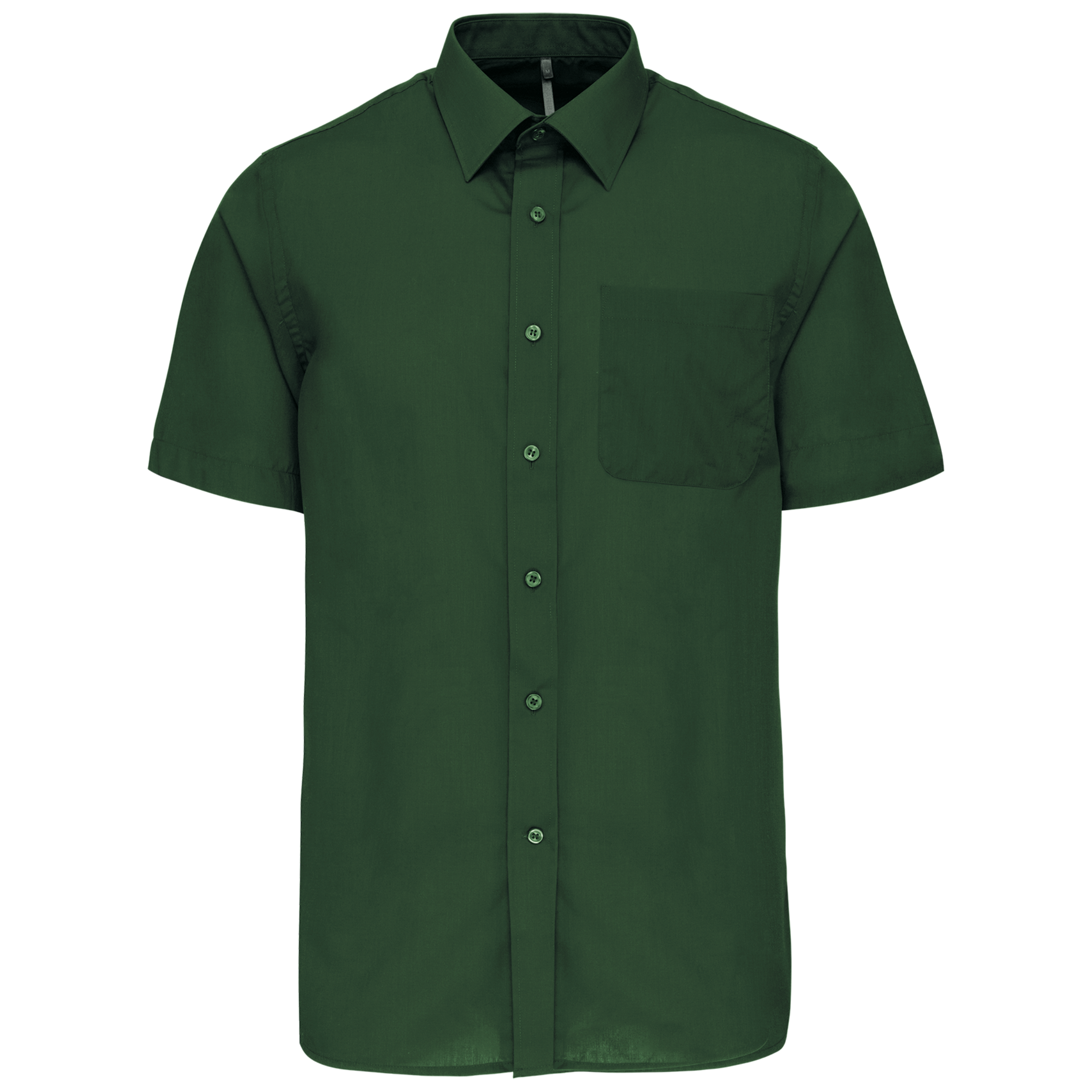 Miniature 20 pour Chemise popeline polycoton manches courtes entretien facile homme