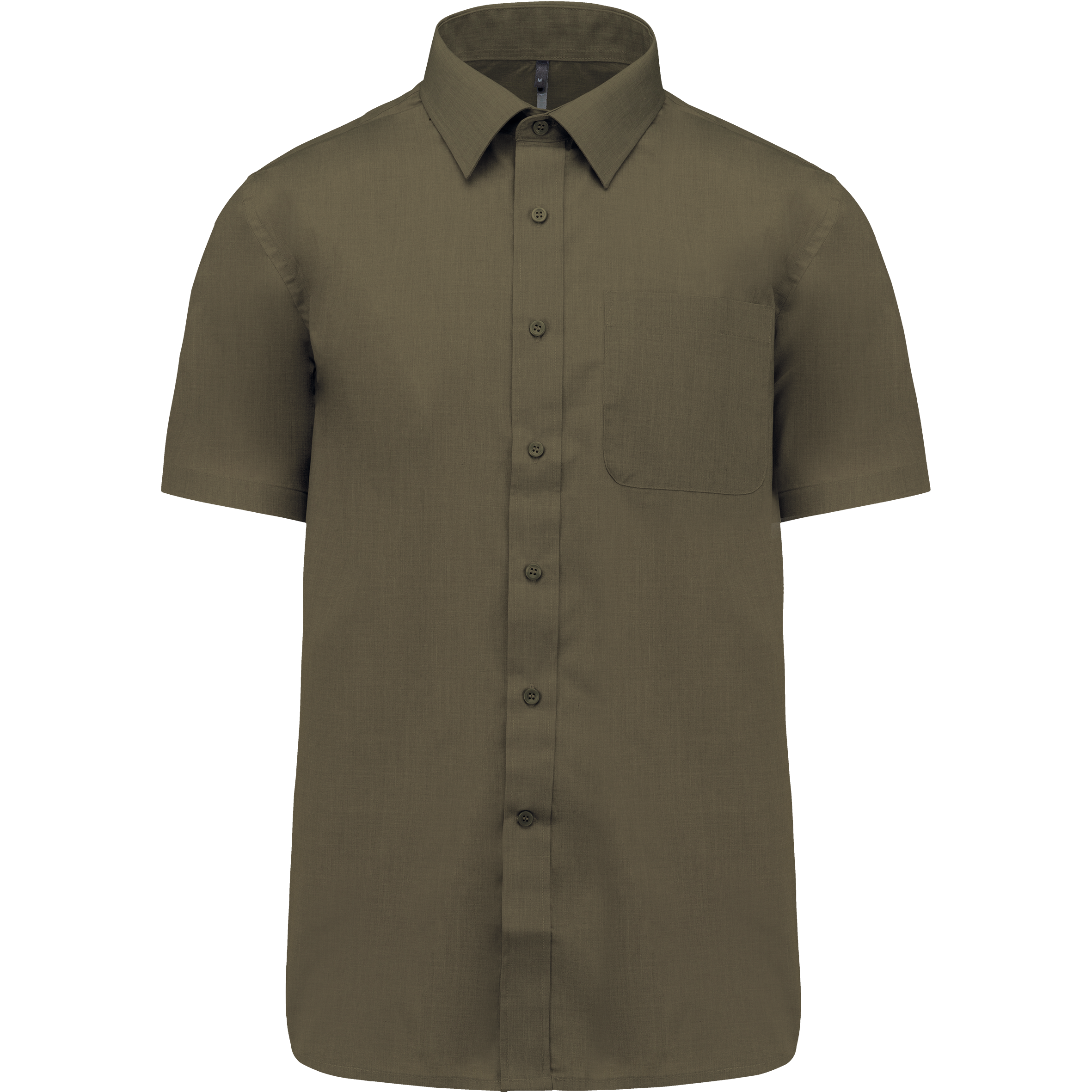 Miniature 23 pour Chemise popeline polycoton manches courtes entretien facile homme