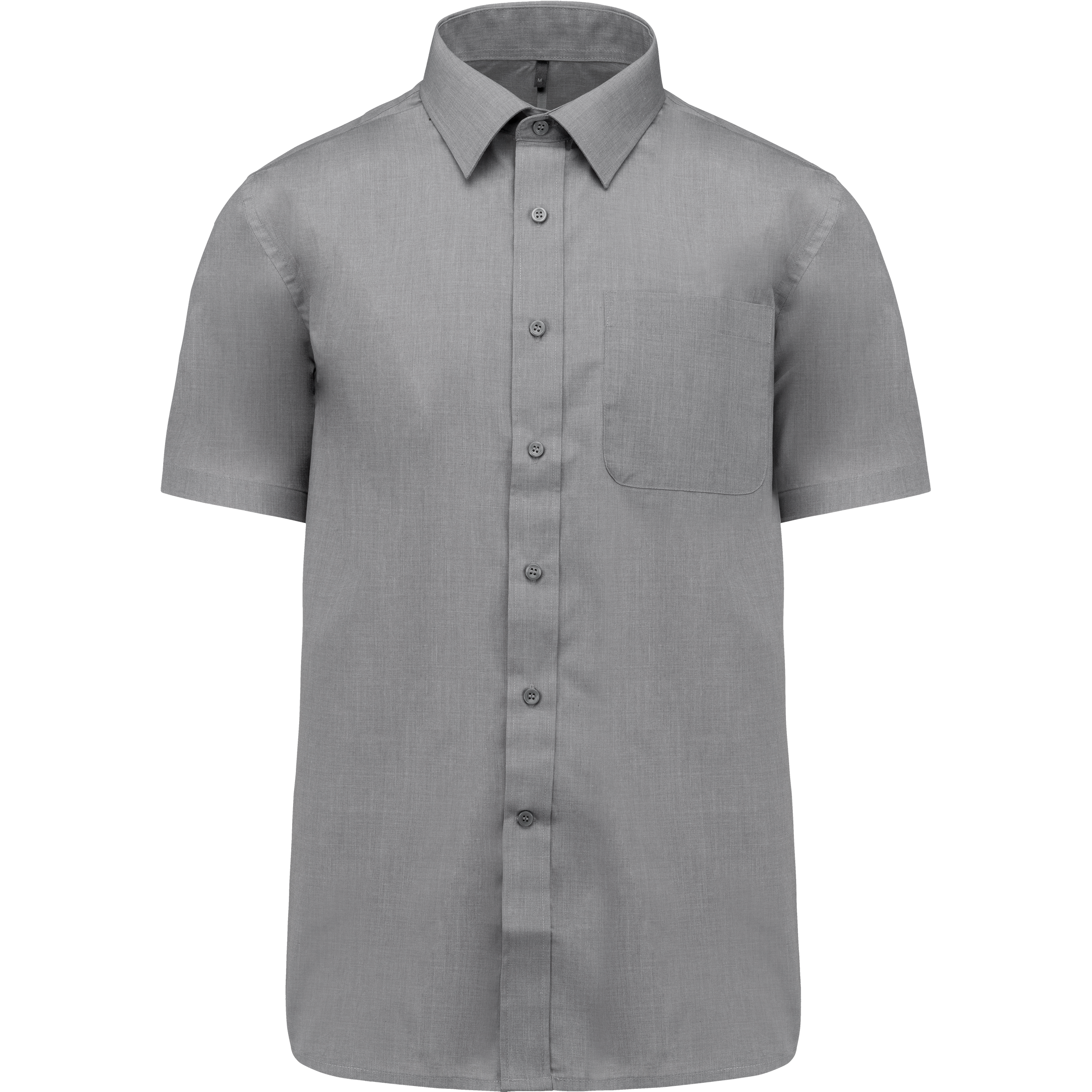 Miniature 25 pour Chemise popeline polycoton manches courtes entretien facile homme