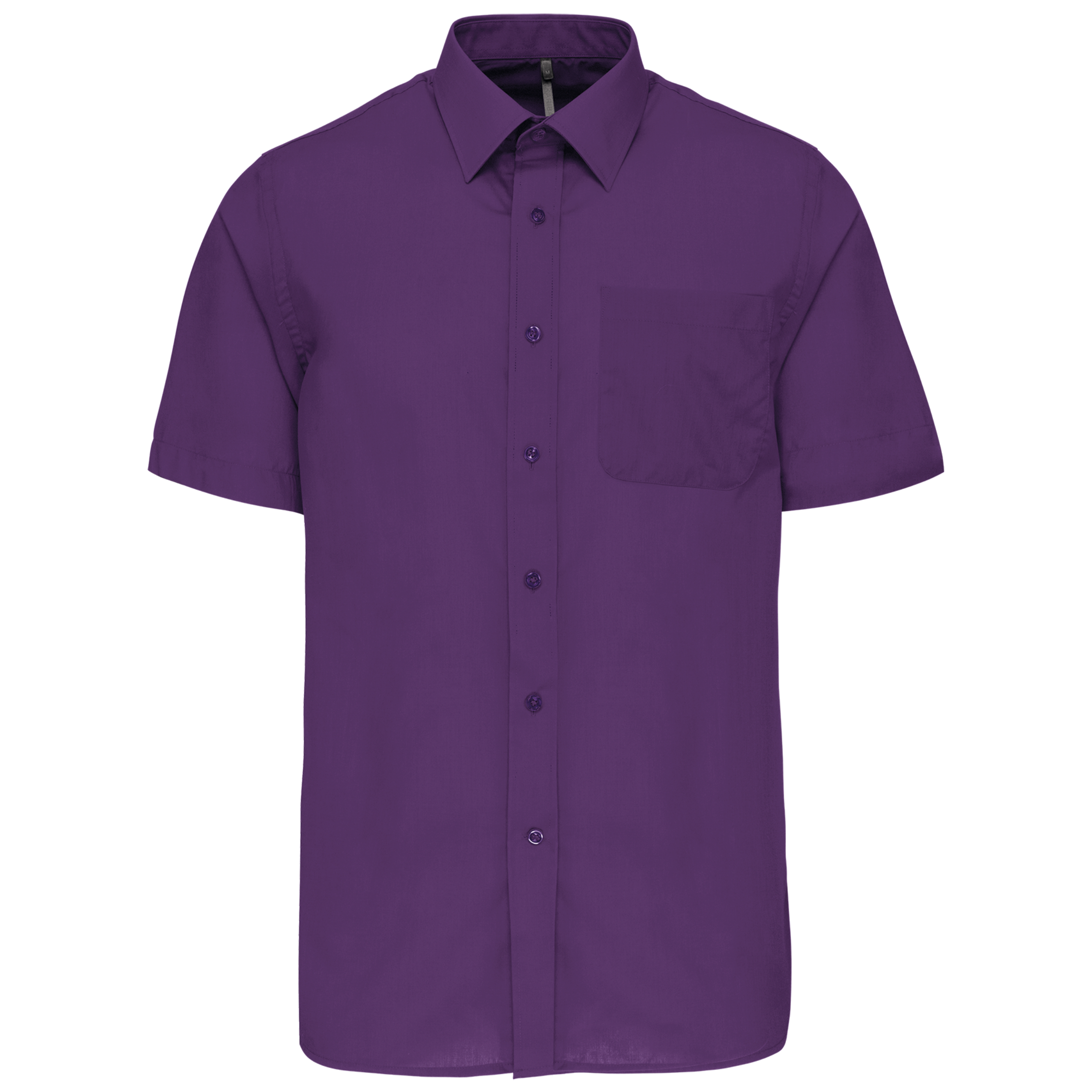 Miniature 29 pour Chemise popeline polycoton manches courtes entretien facile homme