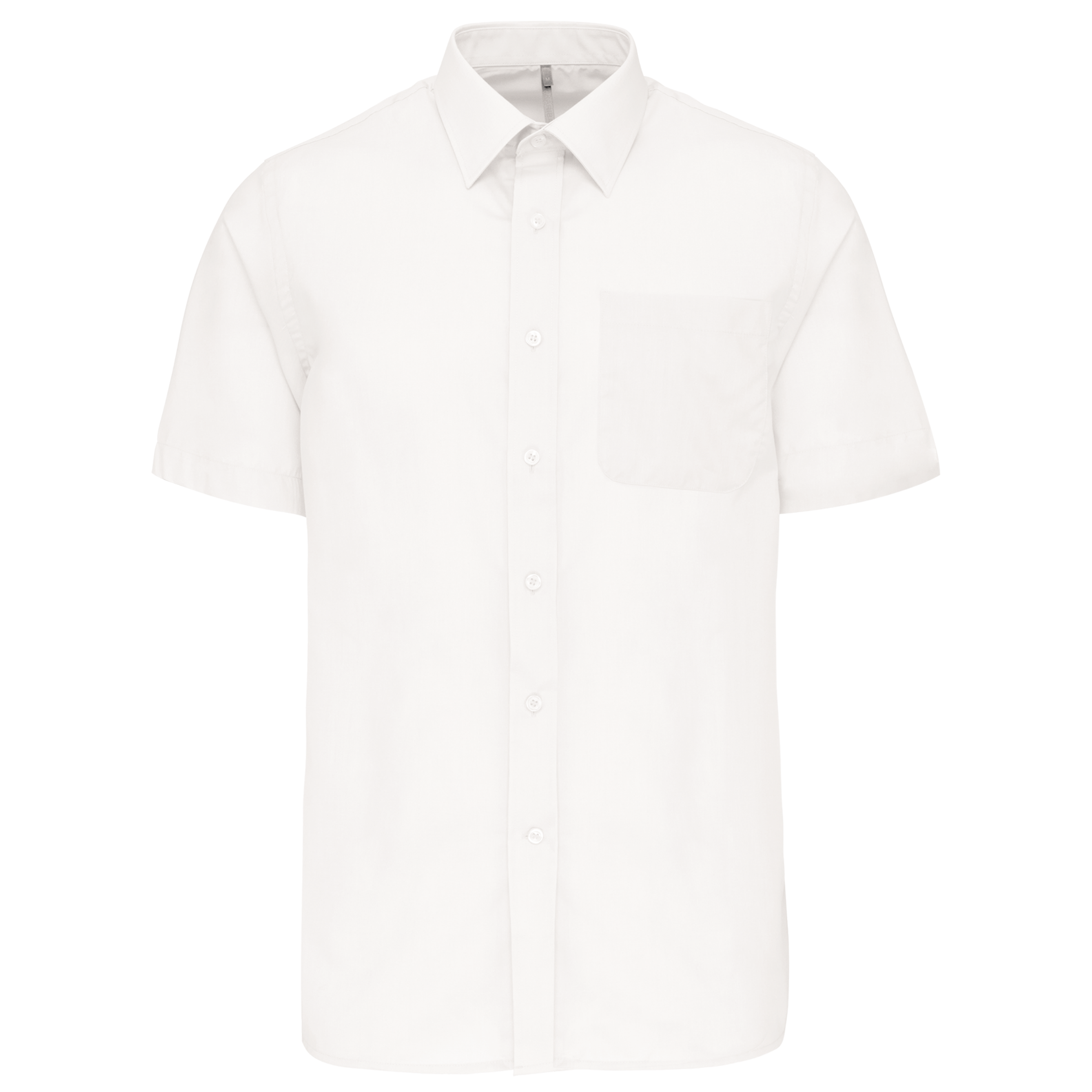 Miniature 33 pour Chemise popeline polycoton manches courtes entretien facile homme