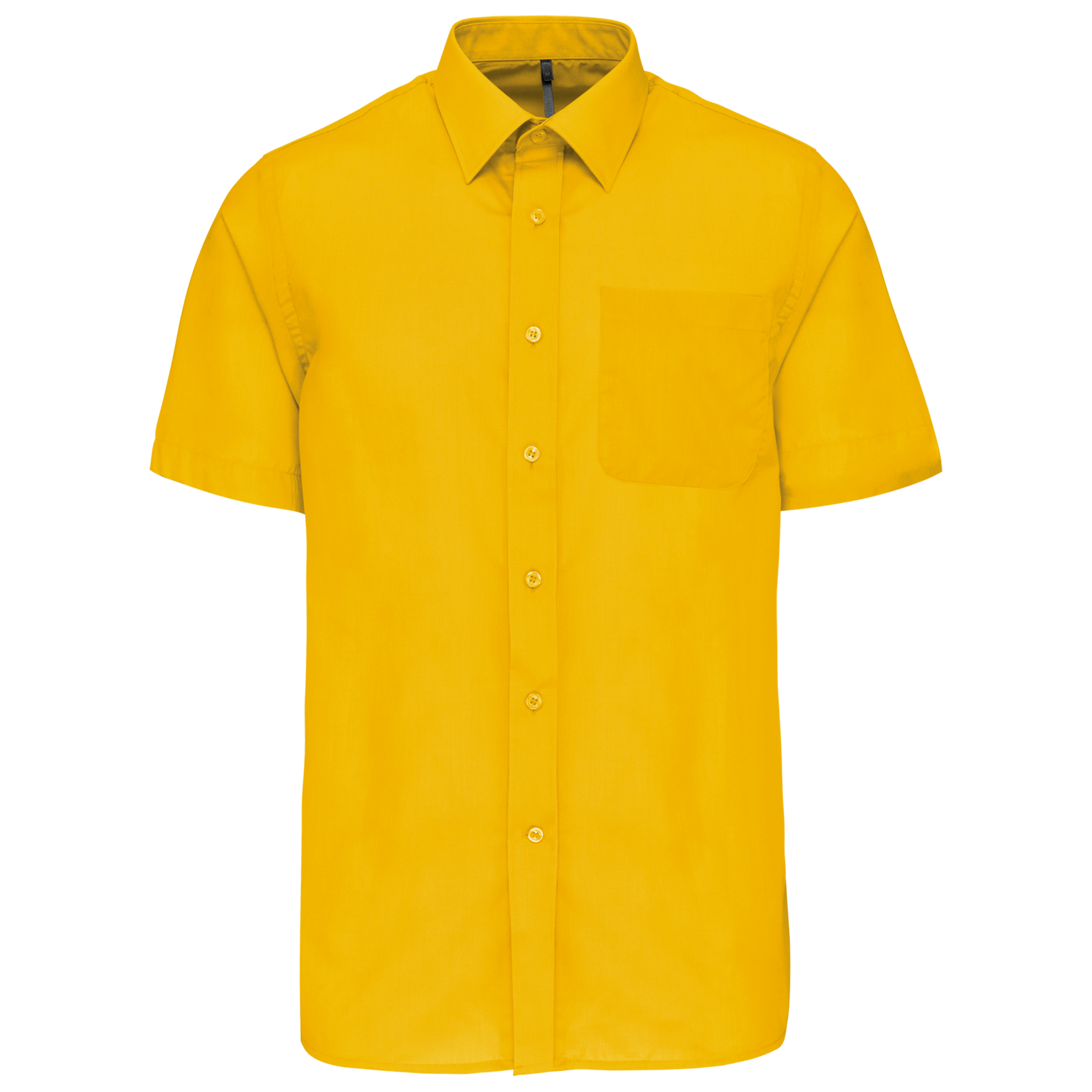 Miniature 35 pour Chemise popeline polycoton manches courtes entretien facile homme