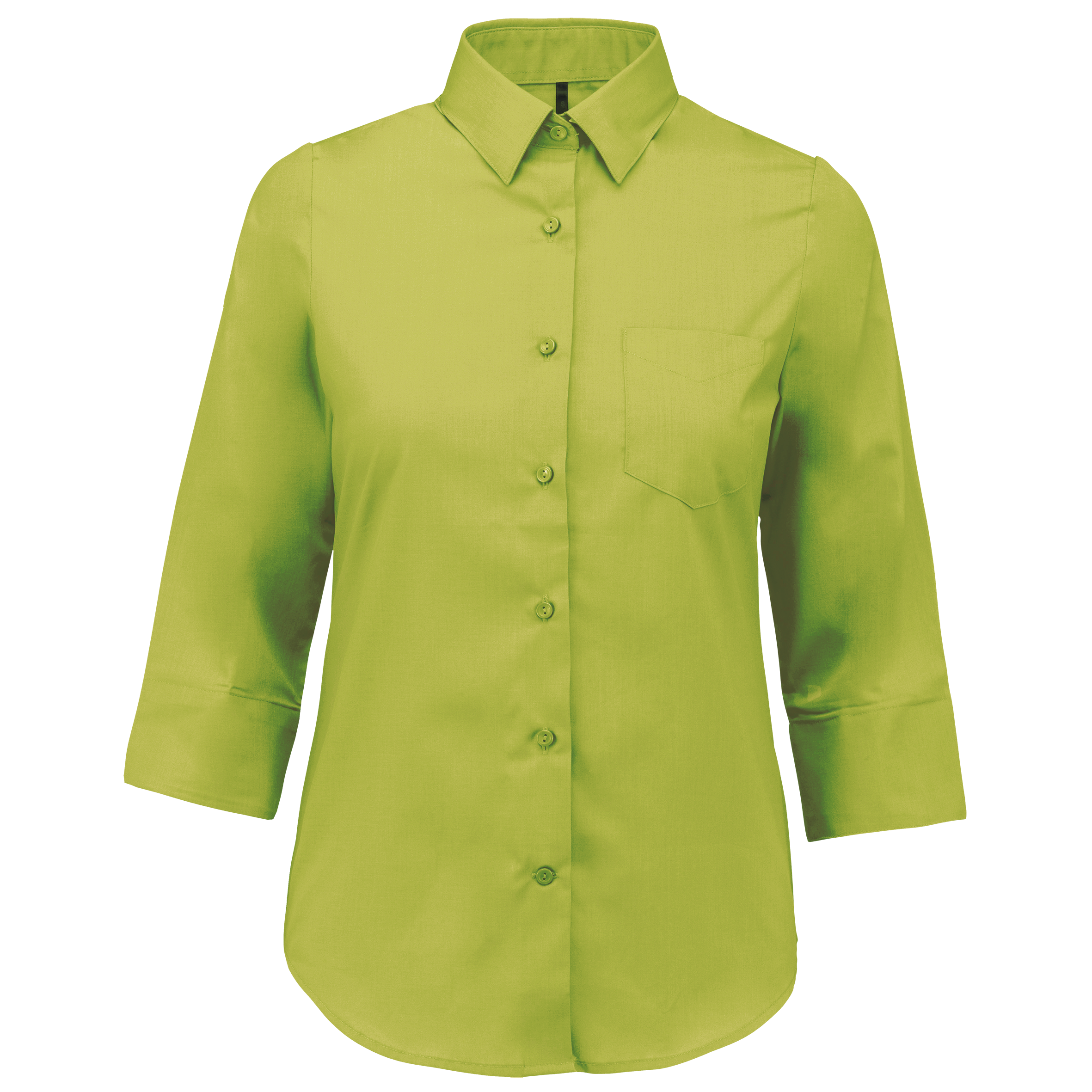 Miniature 13 pour Chemise popeline polycoton manches 3/4 entretien facile femme