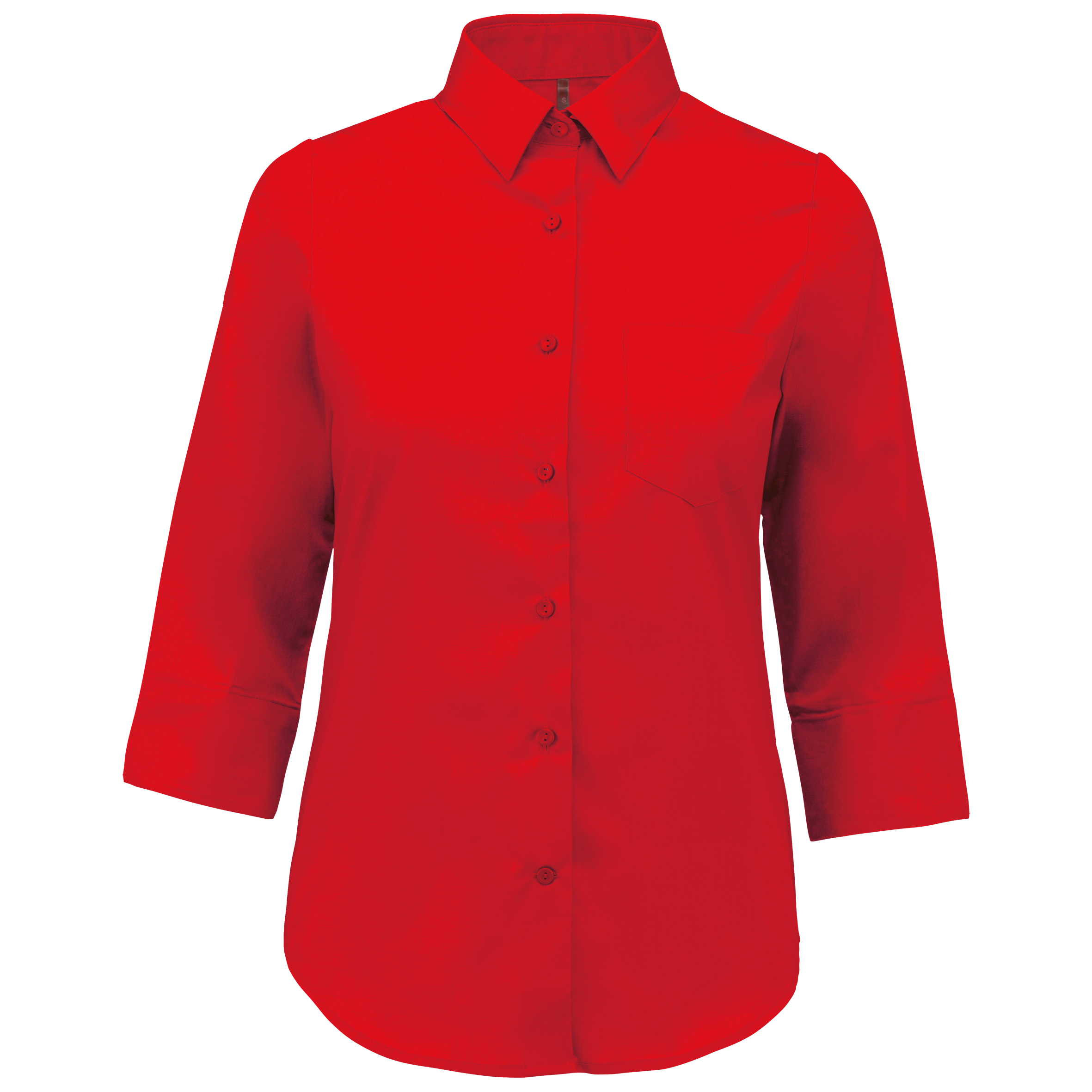 Miniature 14 pour Chemise popeline polycoton manches 3/4 entretien facile femme