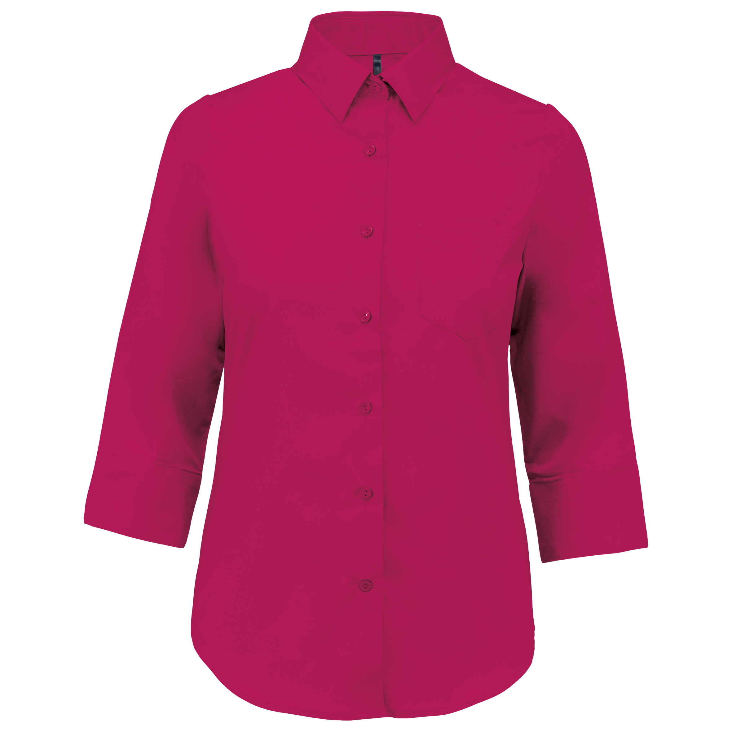 Miniature 15 pour Chemise popeline polycoton manches 3/4 entretien facile femme