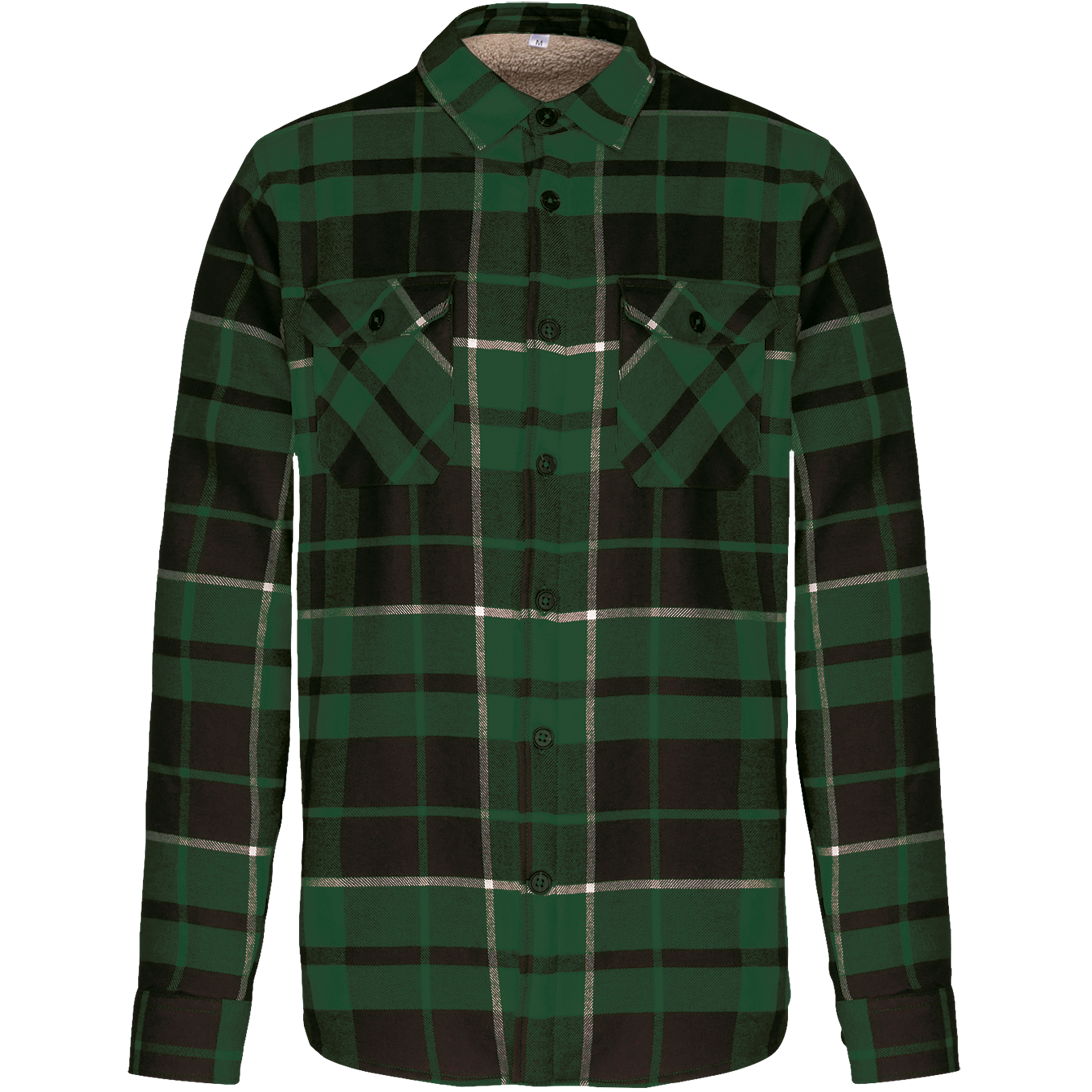 Miniature 17 pour Surchemise à carreaux doublée sherpa homme