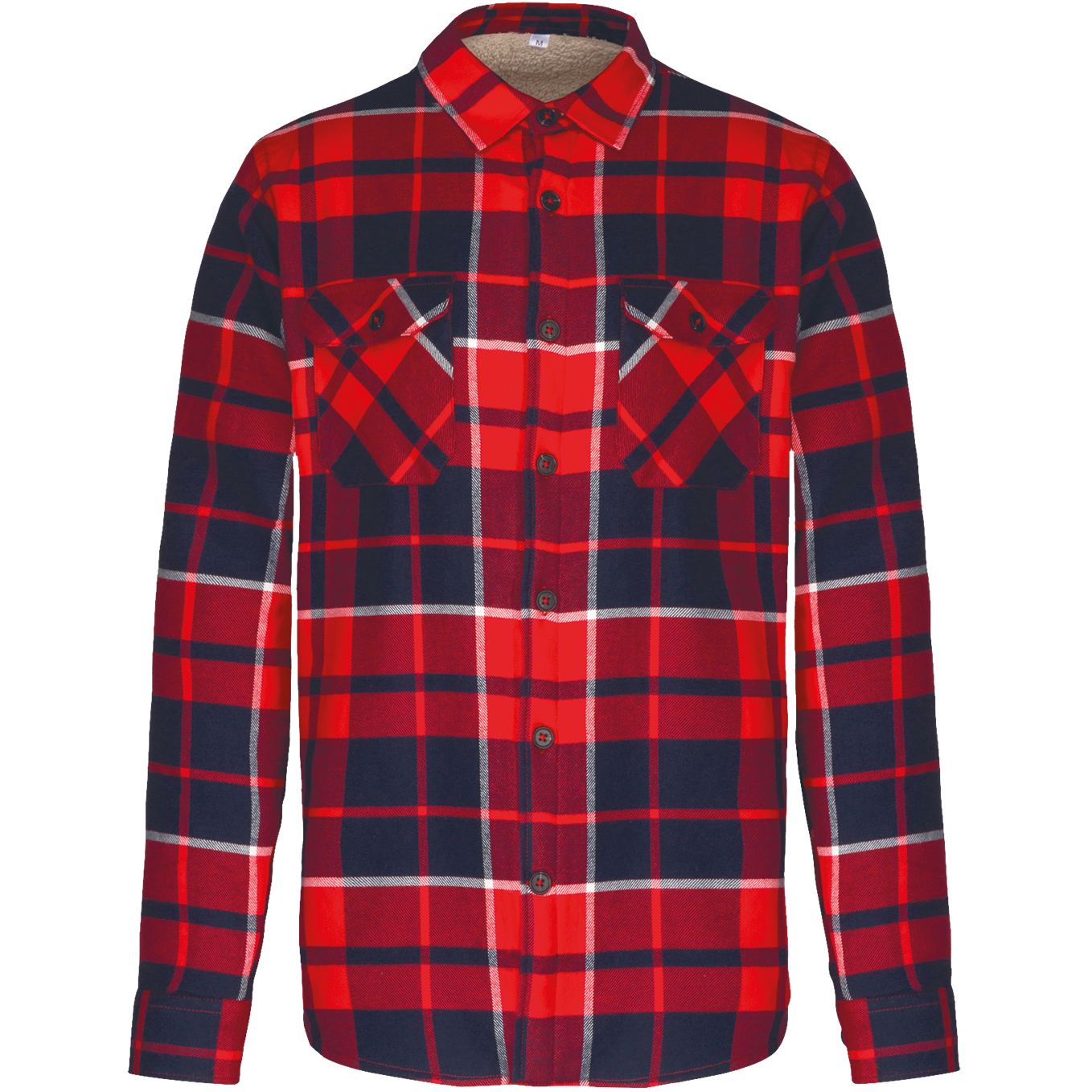Miniature 18 pour Surchemise à carreaux doublée sherpa homme
