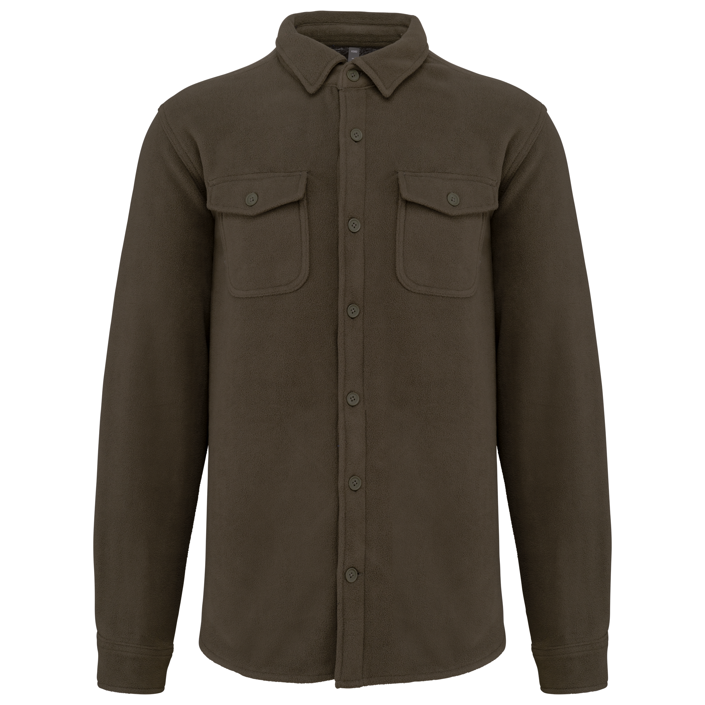 Miniature 10 pour Surchemise polaire doublée sherpa polaire homme