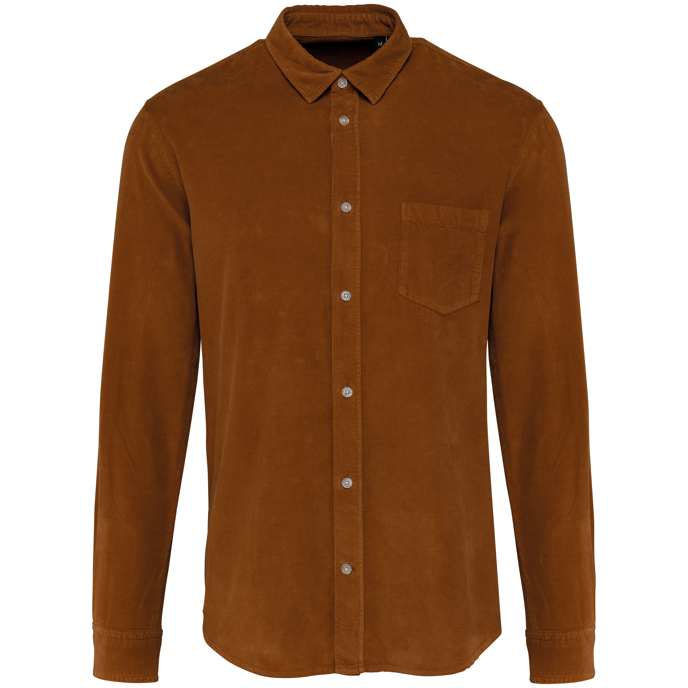 Miniature 8 pour Chemise manches longues en velours homme