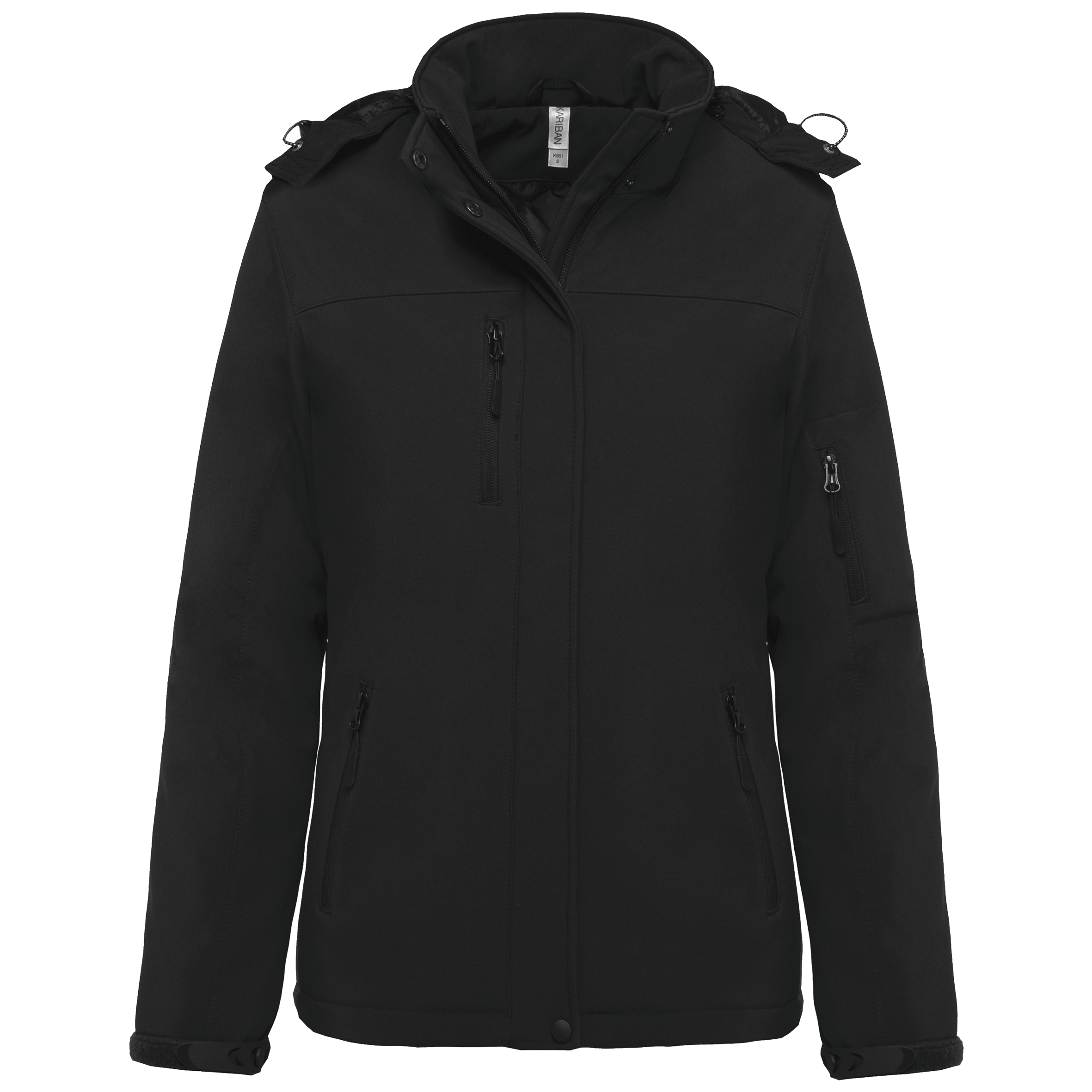 Miniature 17 pour Parka softshell doublée capuche femme