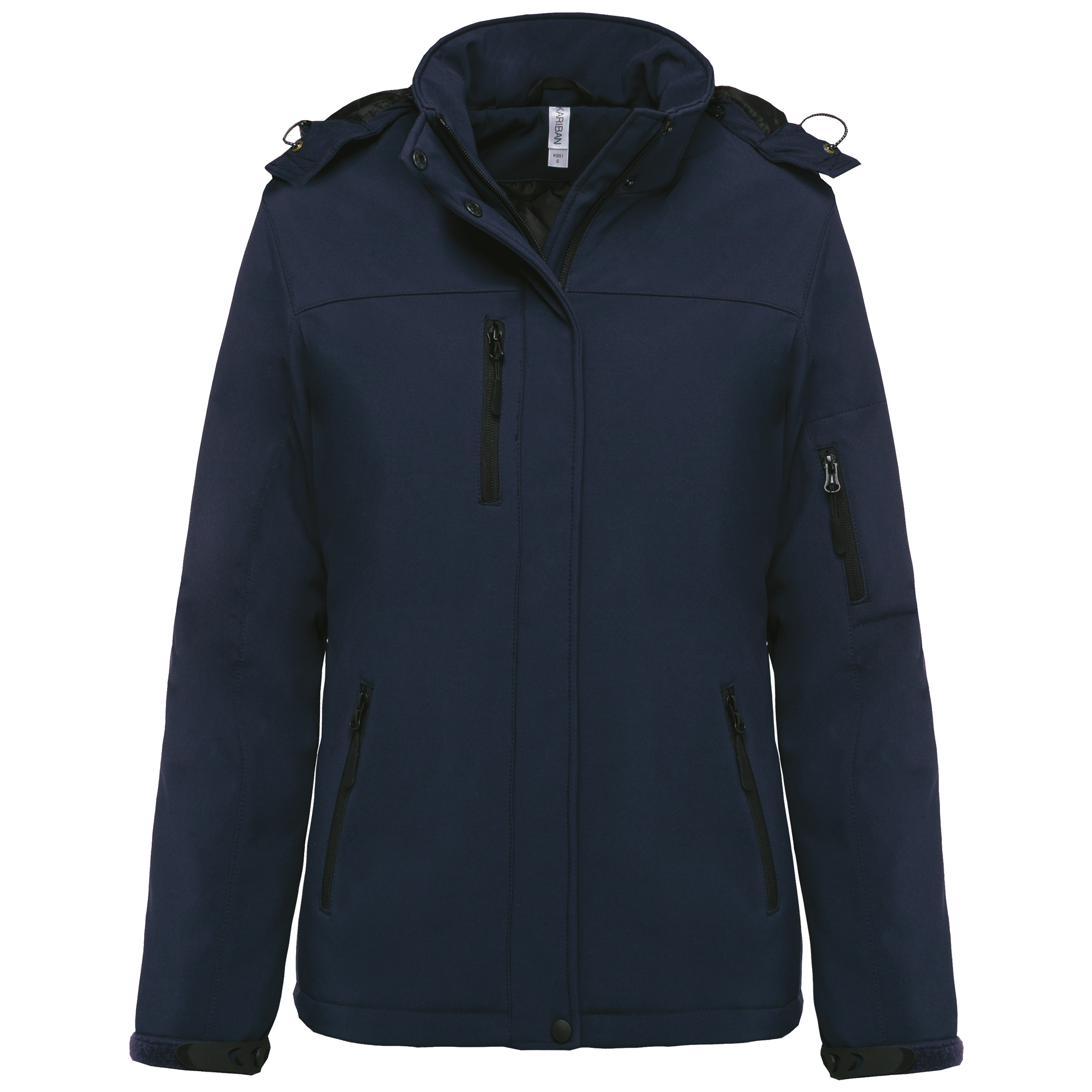 Miniature 18 pour Parka softshell doublée capuche femme