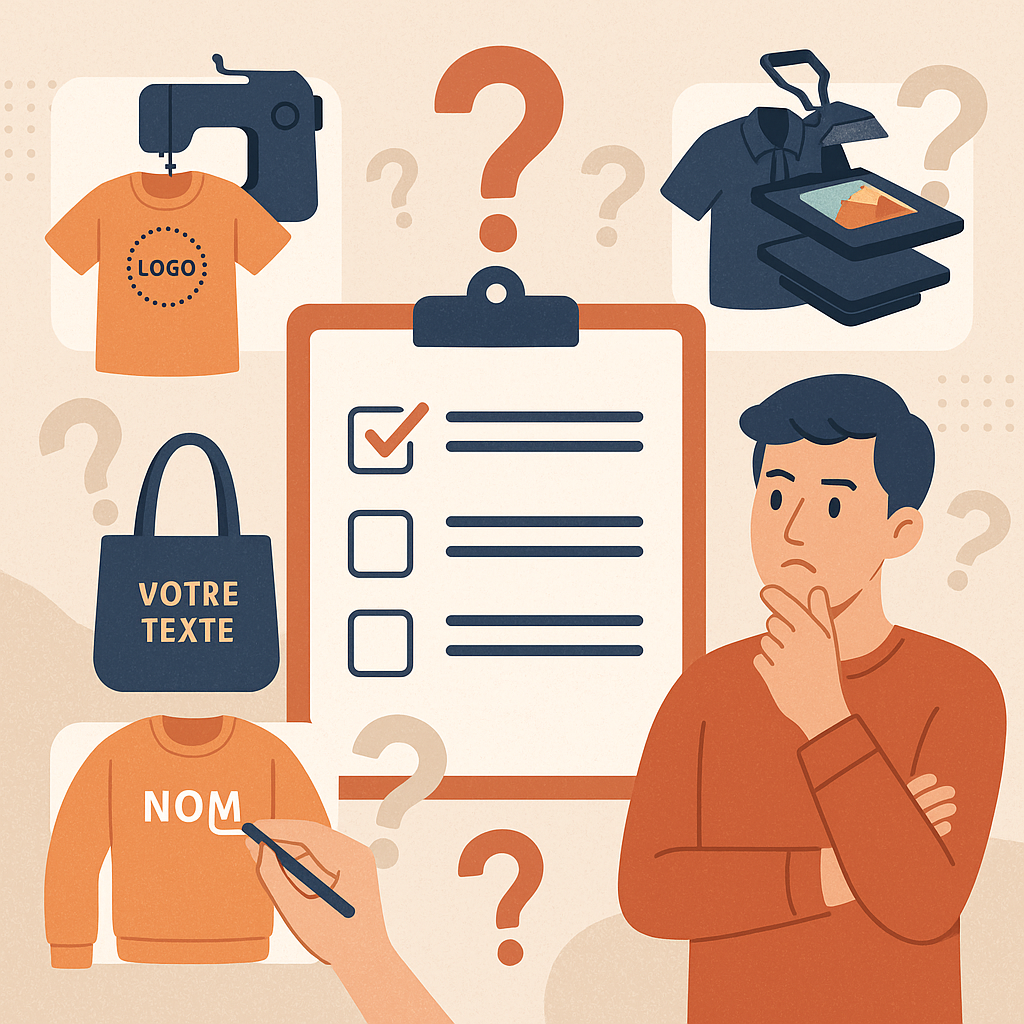 Comment choisir la bonne technique de personnalisation ?