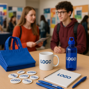 Objets promotionnels pour salons étudiants