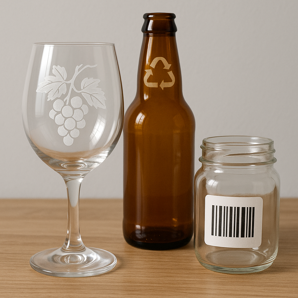 Techniques de marquage sur verre : avantages et contraintes