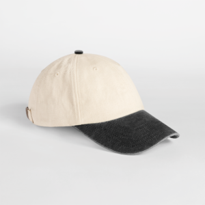 Visuel Casquette vintage compacte visière contrastée