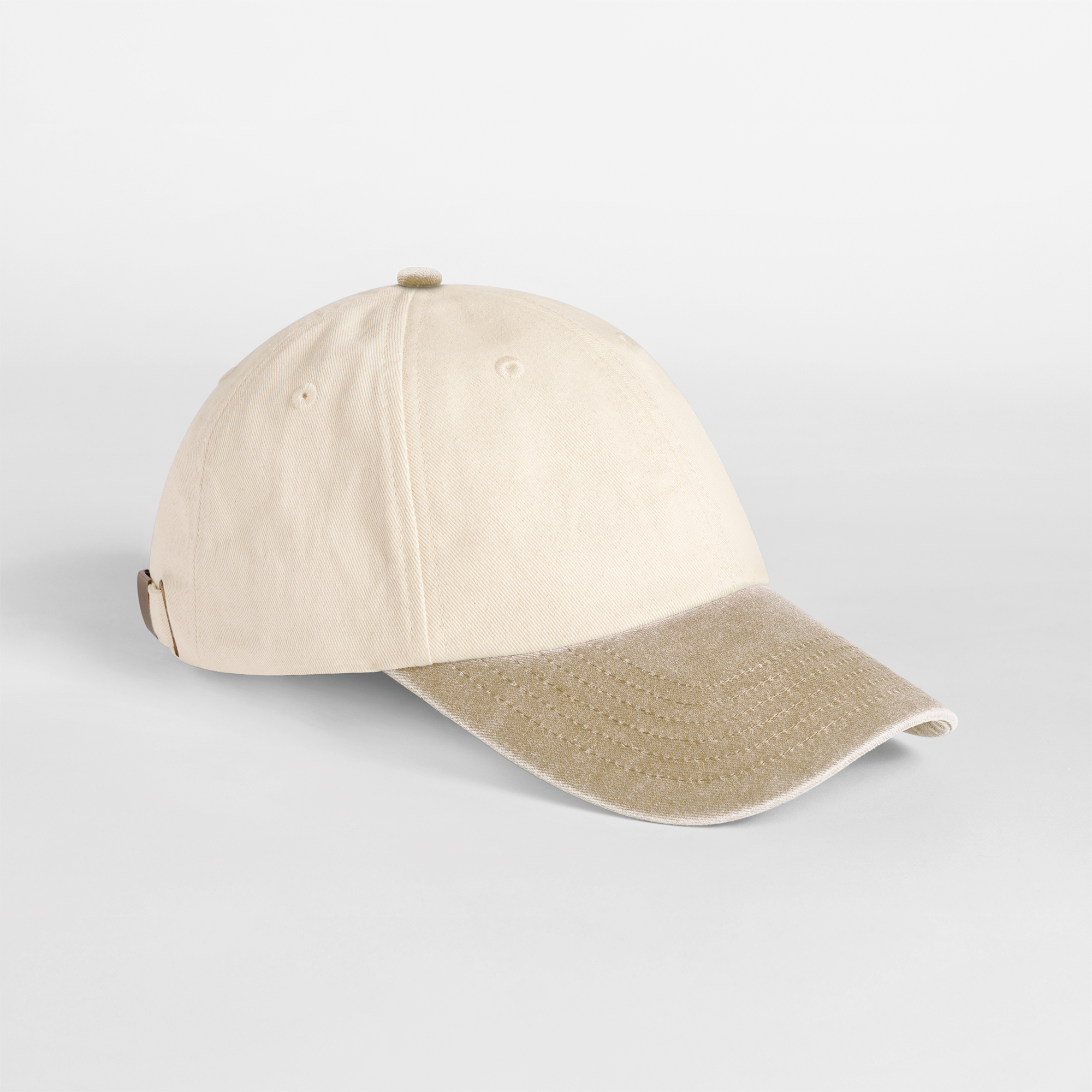 Miniature 5 pour Casquette vintage compacte visière contrastée