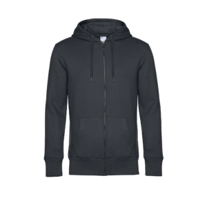 Visuel Sweat-shirt capuche zippé KING