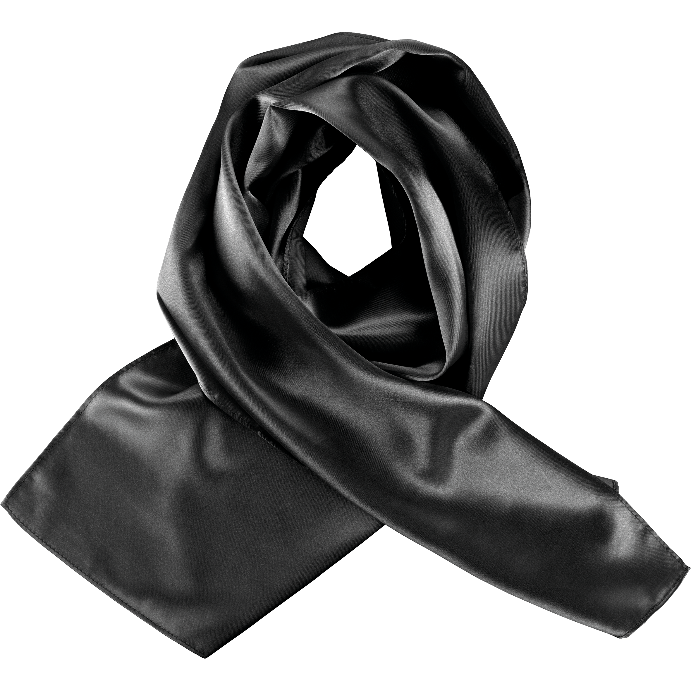 Miniature 6 pour Foulard satiné