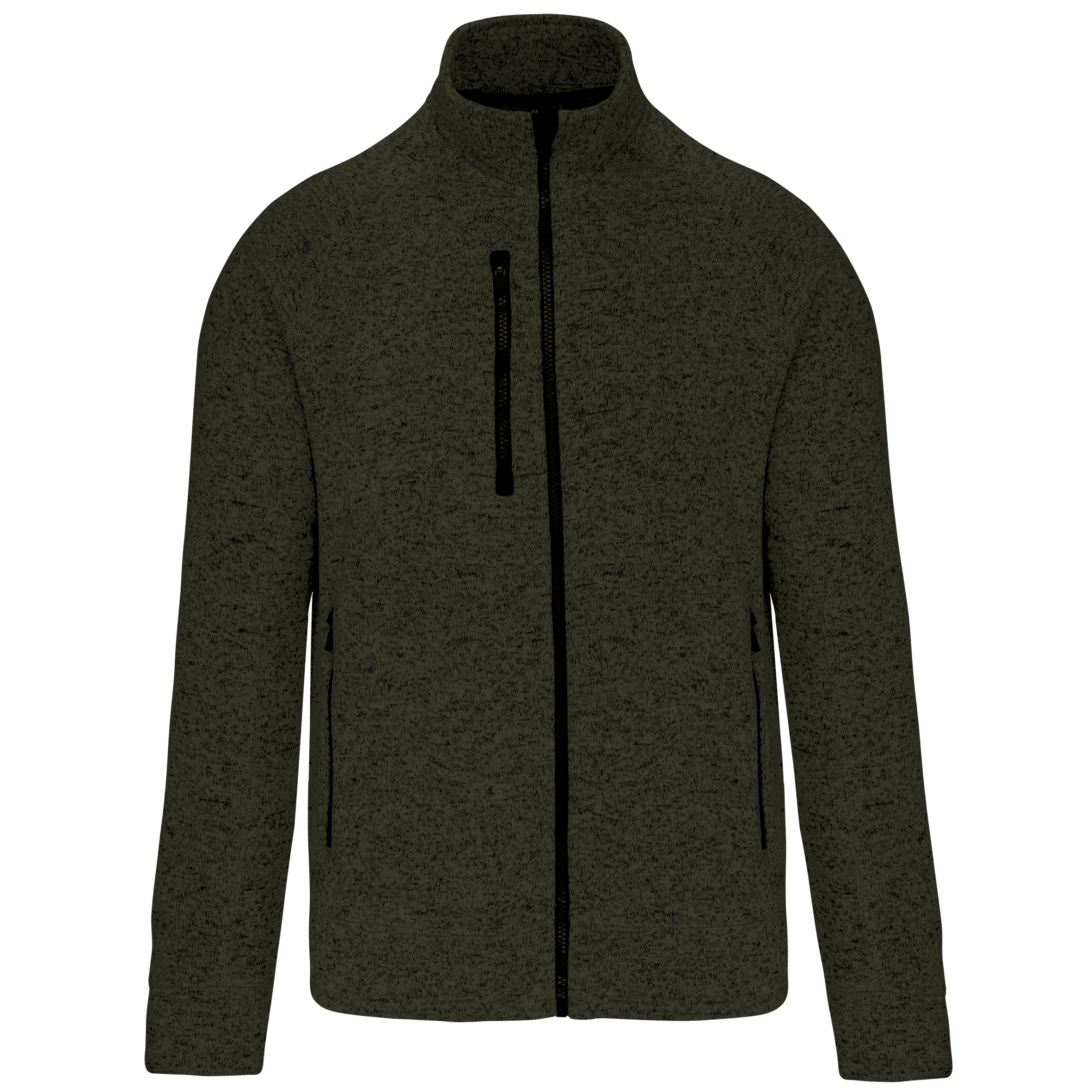Miniature 11 pour Veste zippée chinée homme